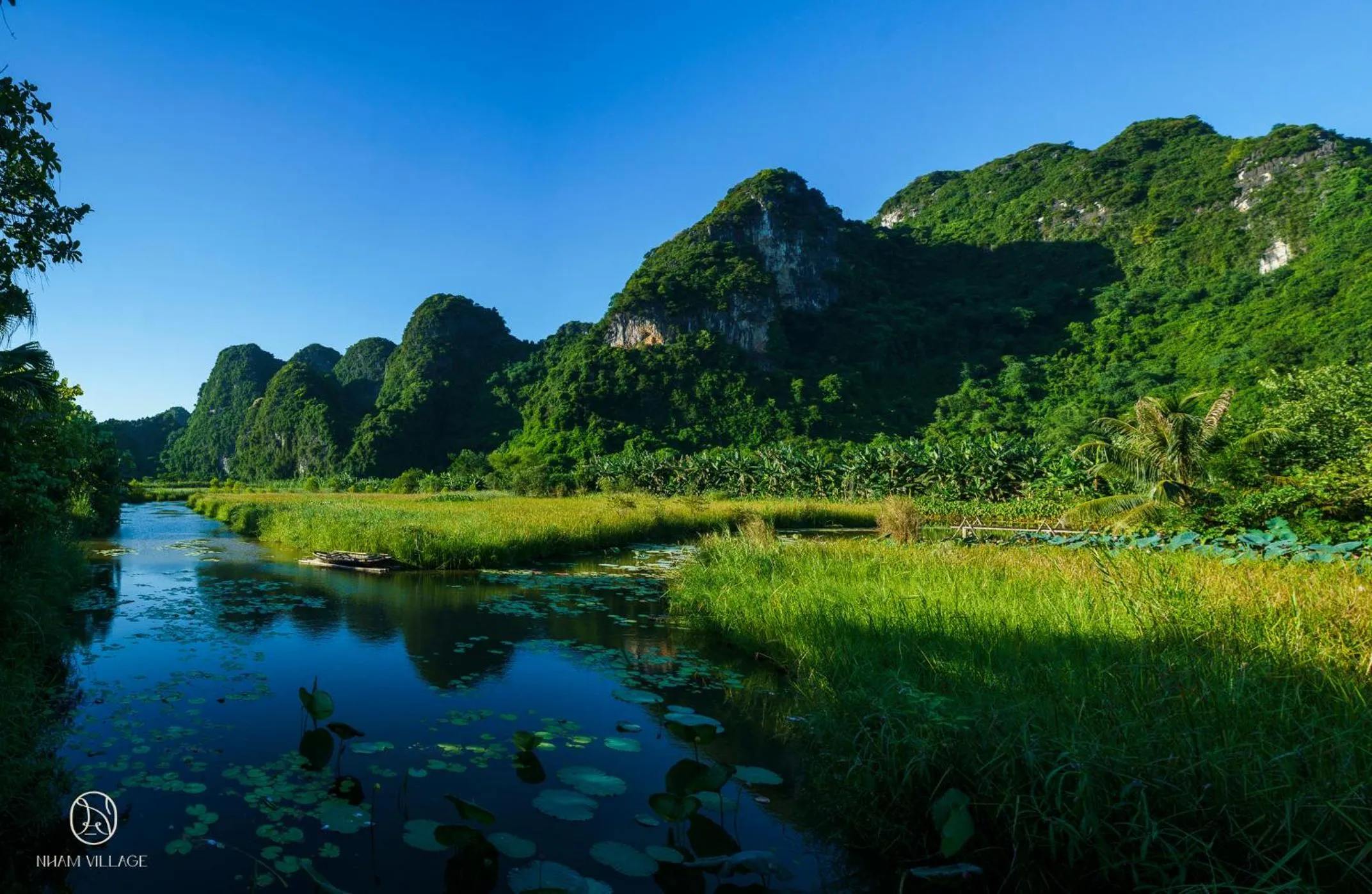 Natural landscape in Nham Village Resort