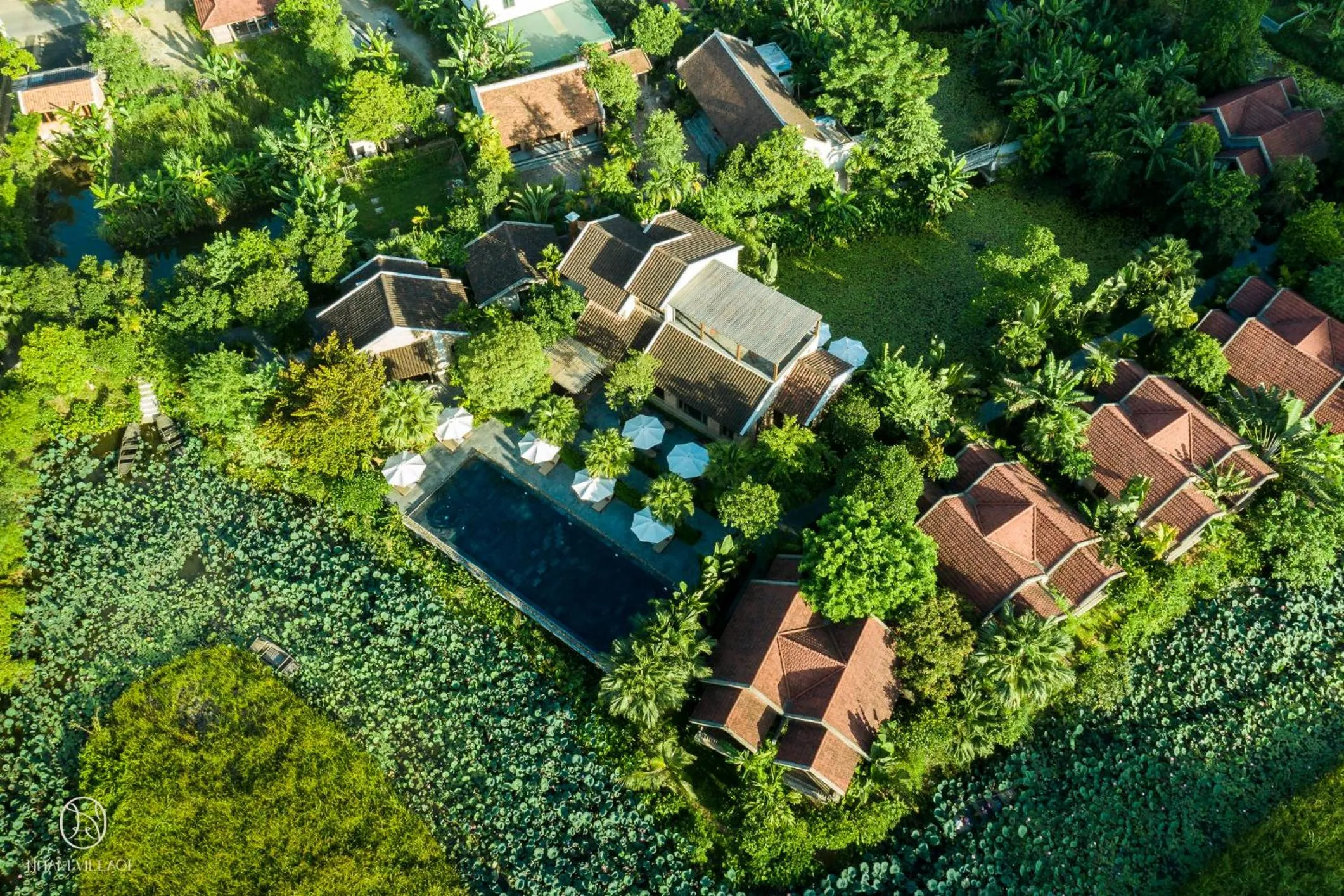 Natural landscape in Nham Village Resort