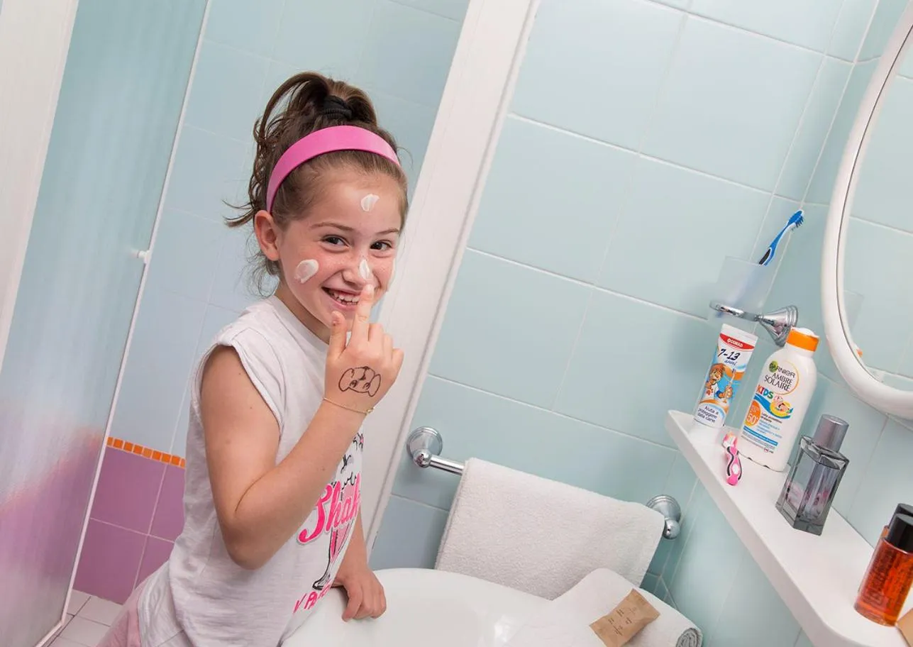Bathroom in Hotel Marcus