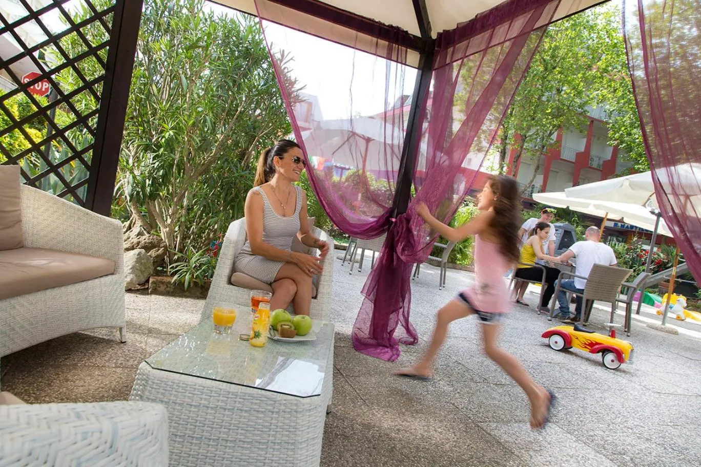 Garden in Hotel Marcus