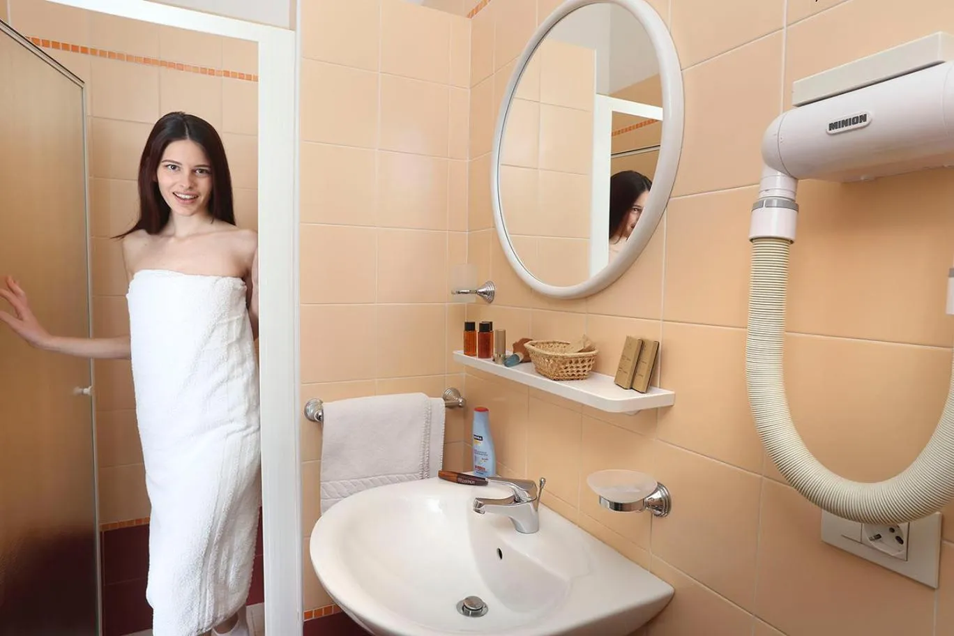 Bathroom in Hotel Marcus