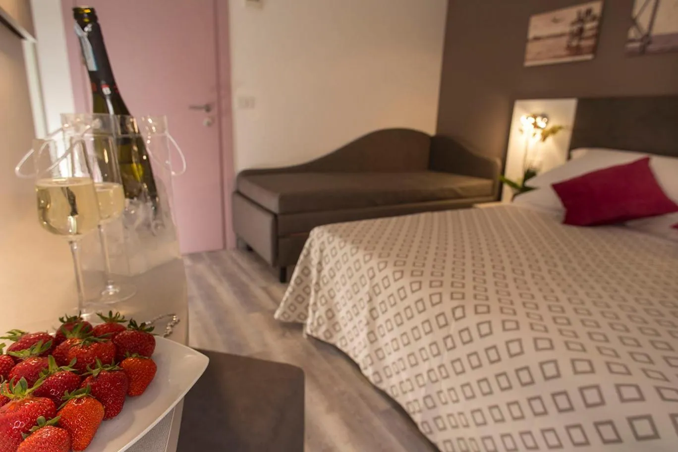 Bedroom, Bed in Hotel Marcus