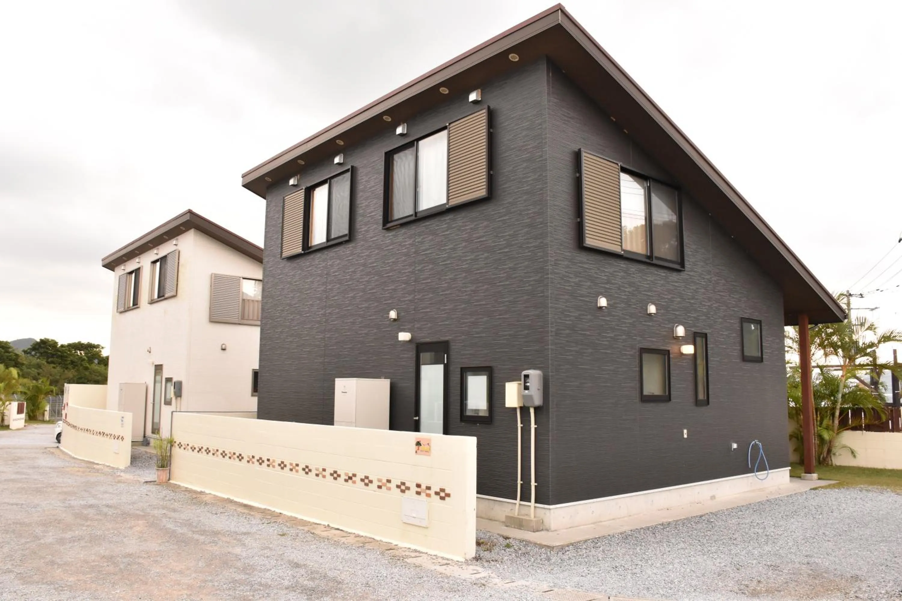 Property building in Churaumi Village