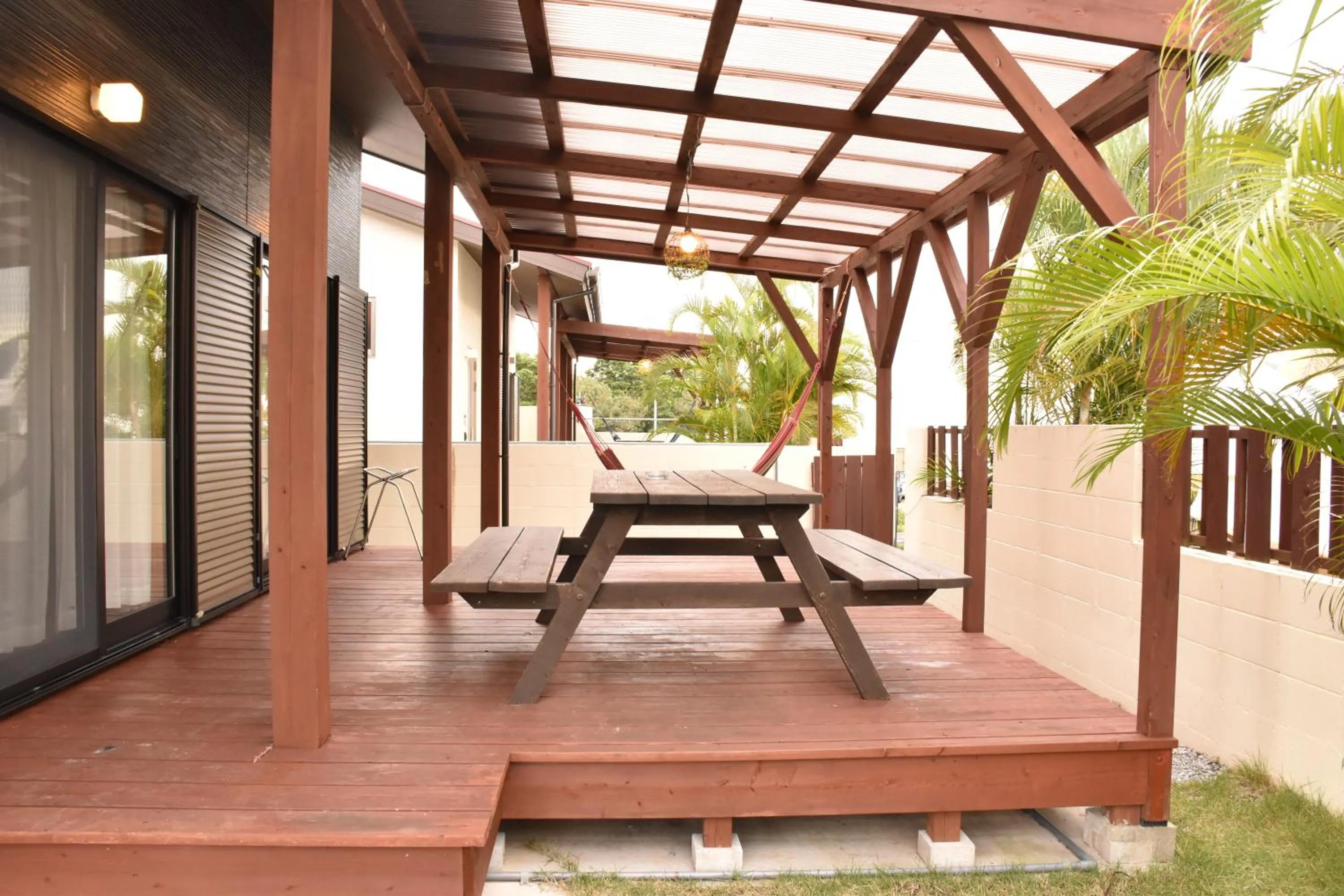 Patio in Churaumi Village