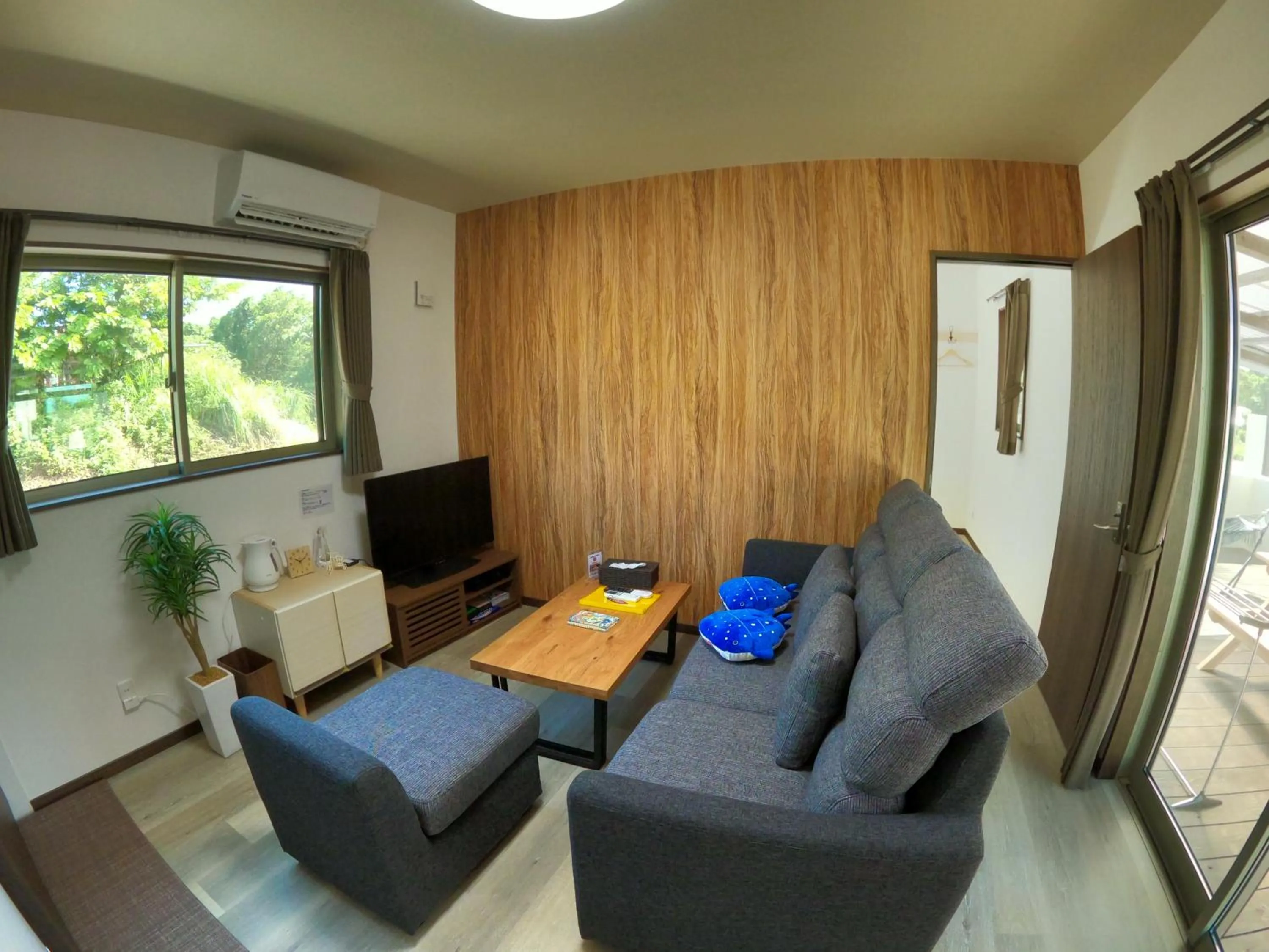 Living room in Churaumi Village