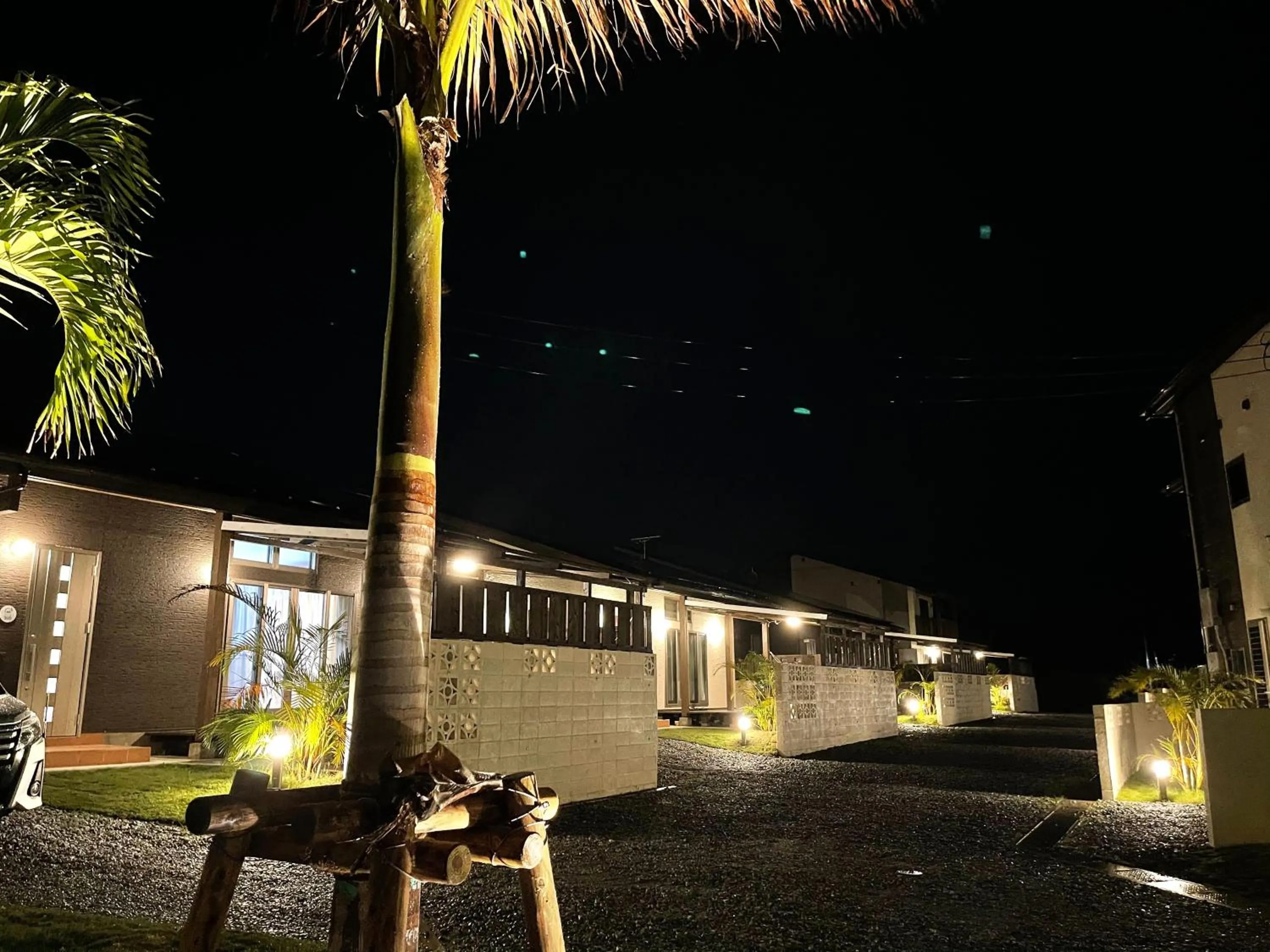 Property building in Churaumi Village