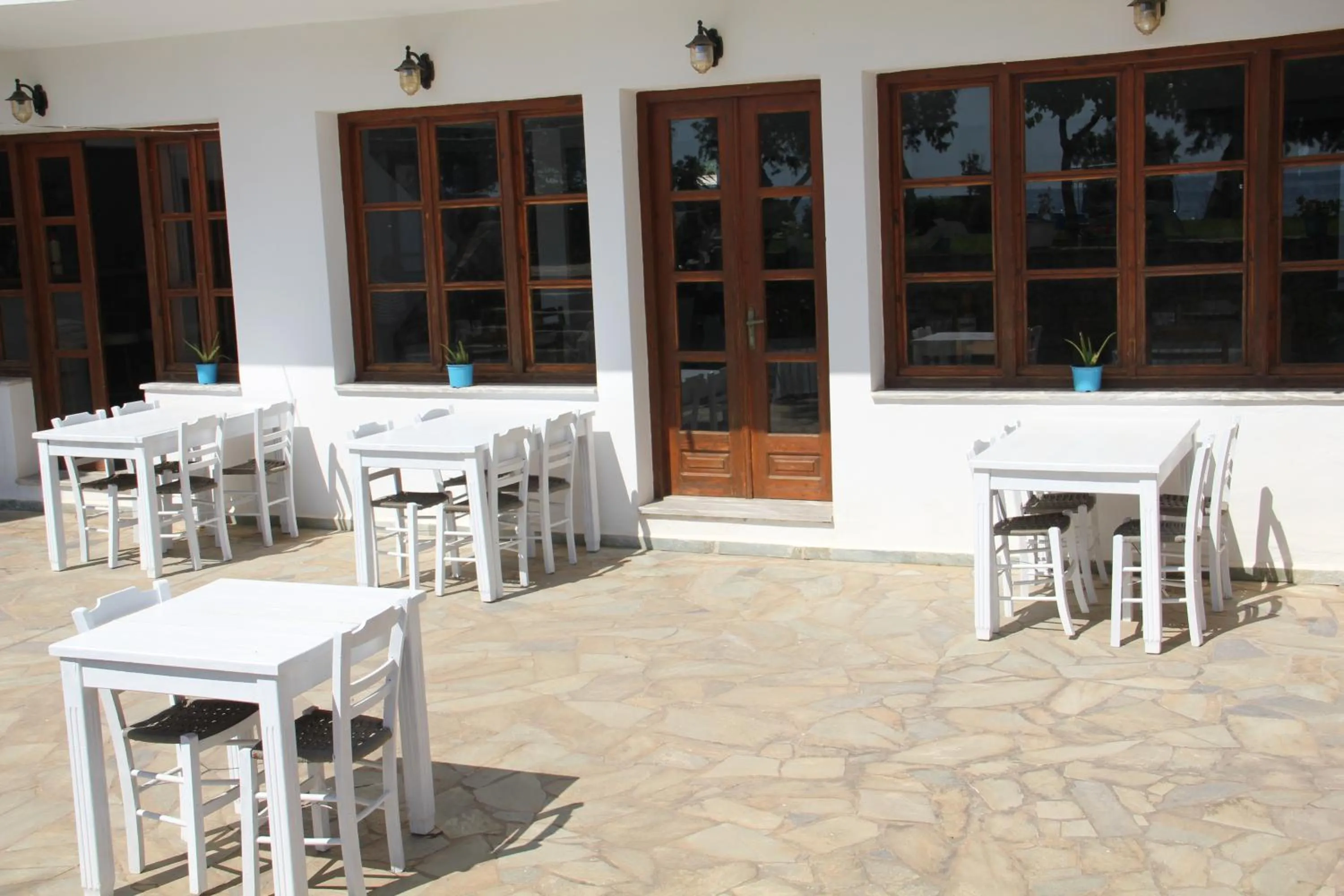 Continental breakfast in Studios Stavris