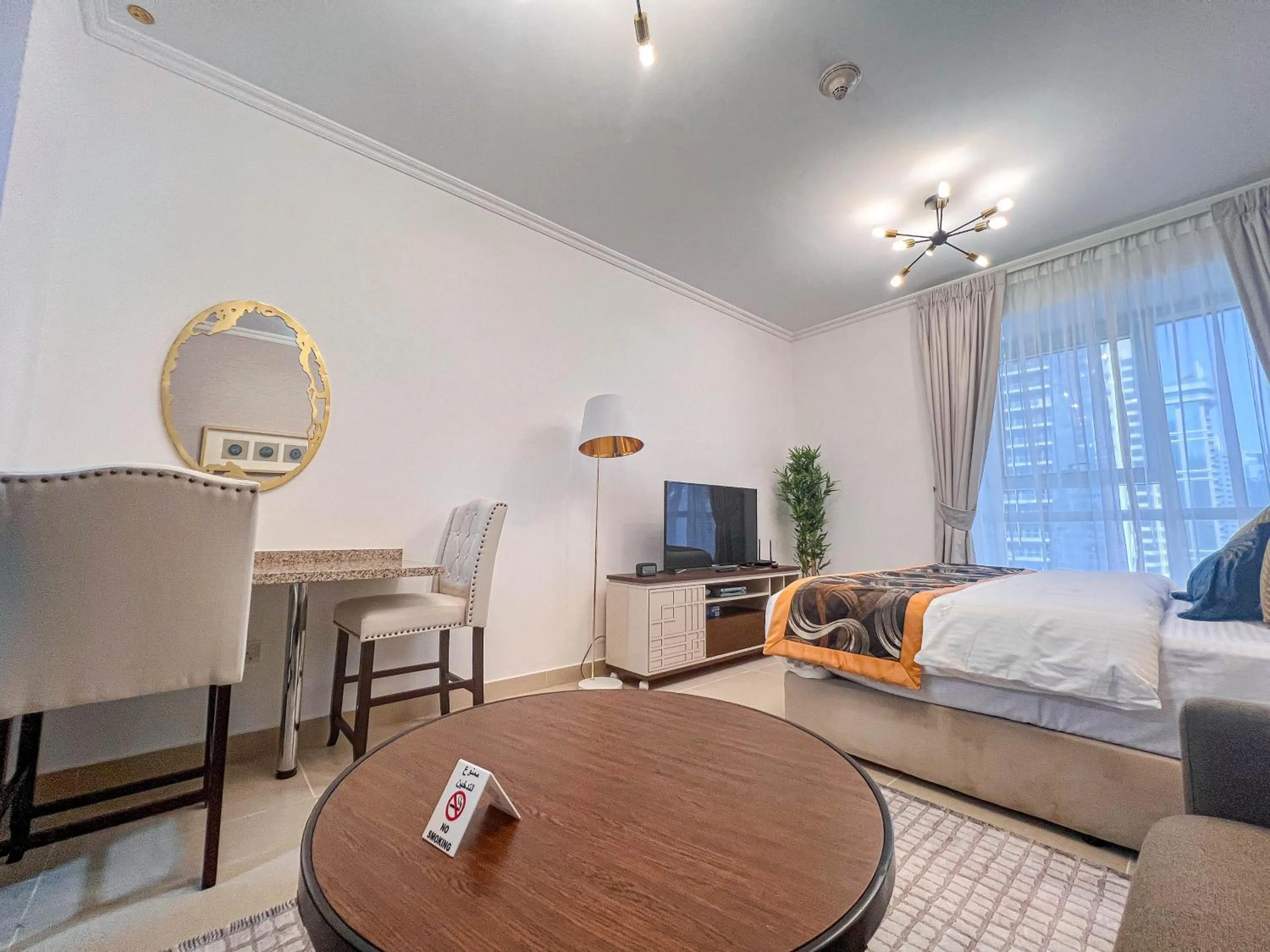 Photo of the whole room, Bed in Cosmos Living Luxurious Studio Near Metro