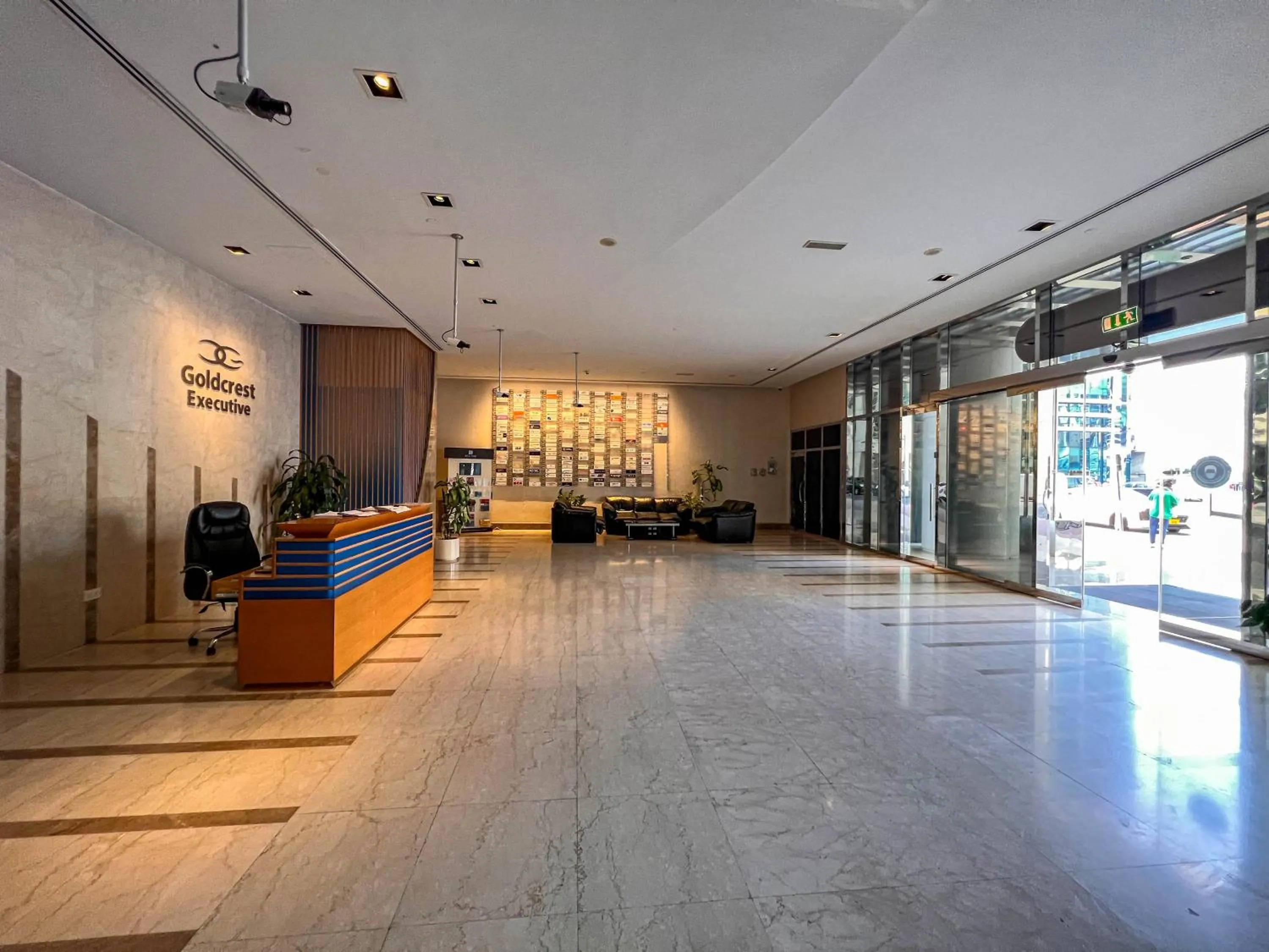 Lobby or reception in Cosmos Living Luxurious Studio Near Metro
