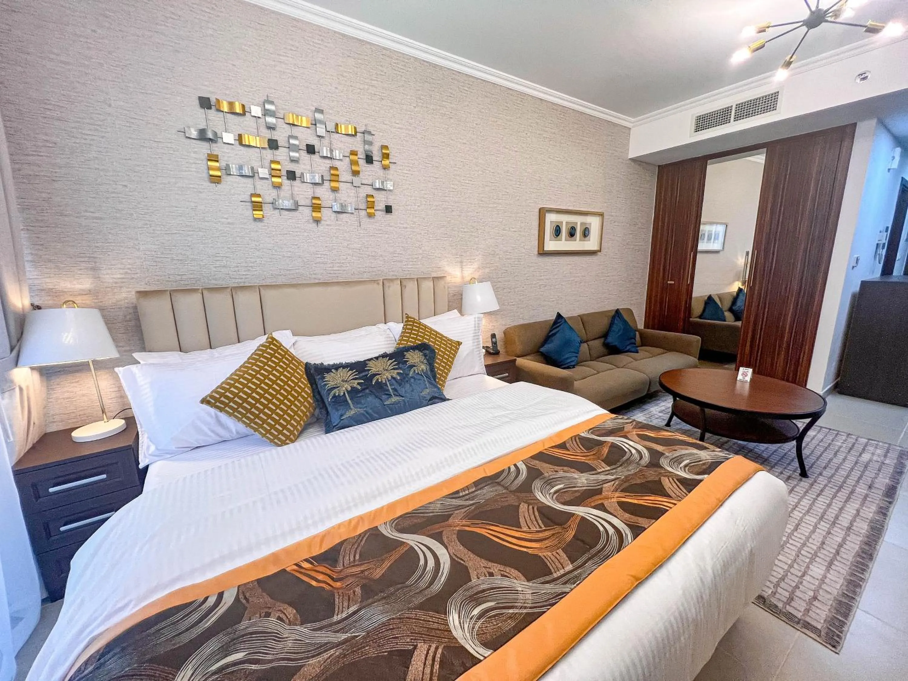 Photo of the whole room, Bed in Cosmos Living Luxurious Studio Near Metro