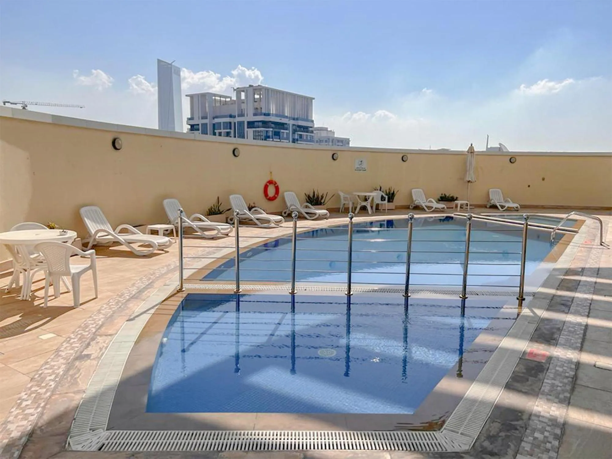 Swimming pool in Cosmos Living Luxurious Studio Near Metro