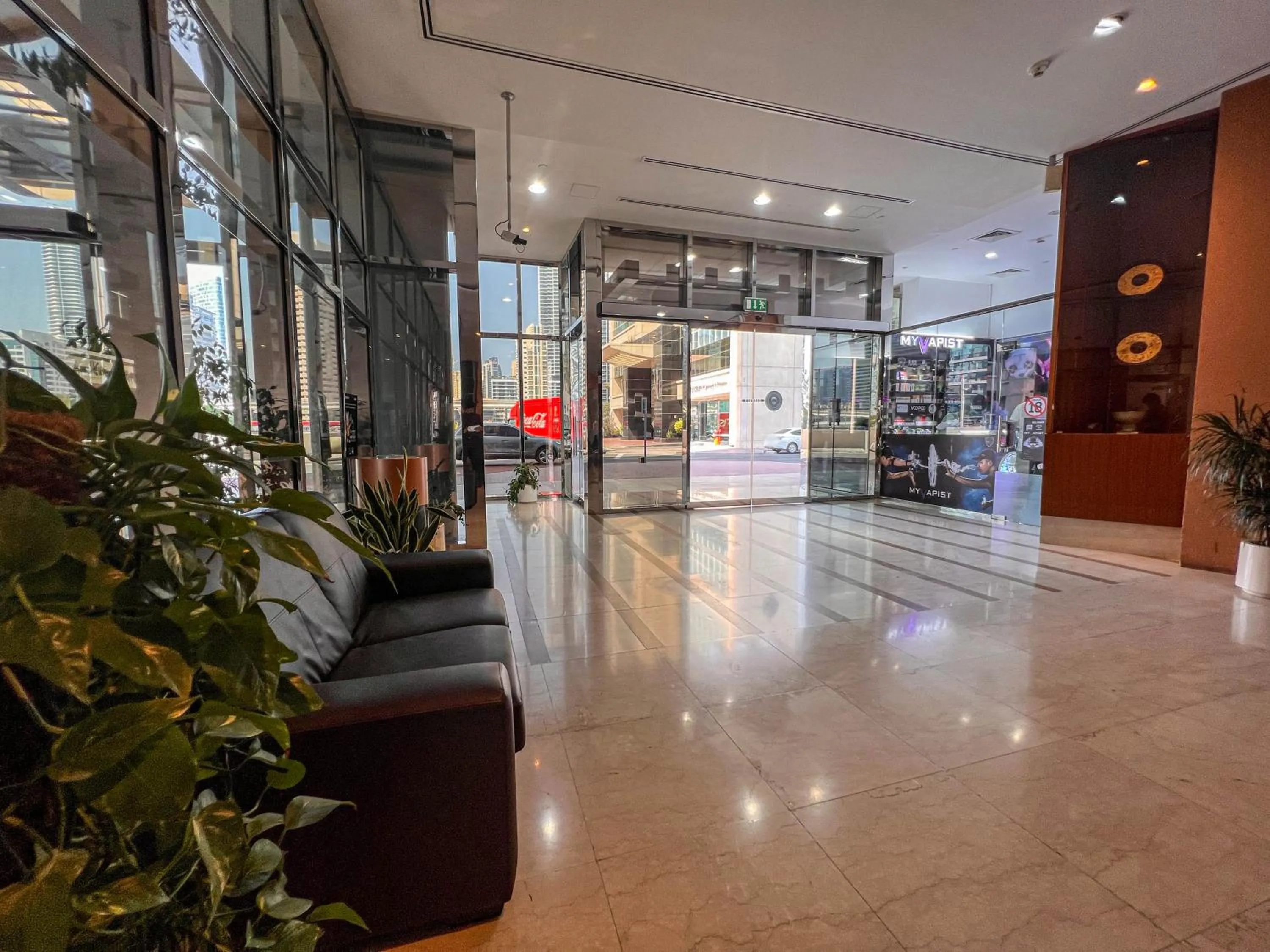 Lobby or reception in Cosmos Living Luxurious Studio Near Metro