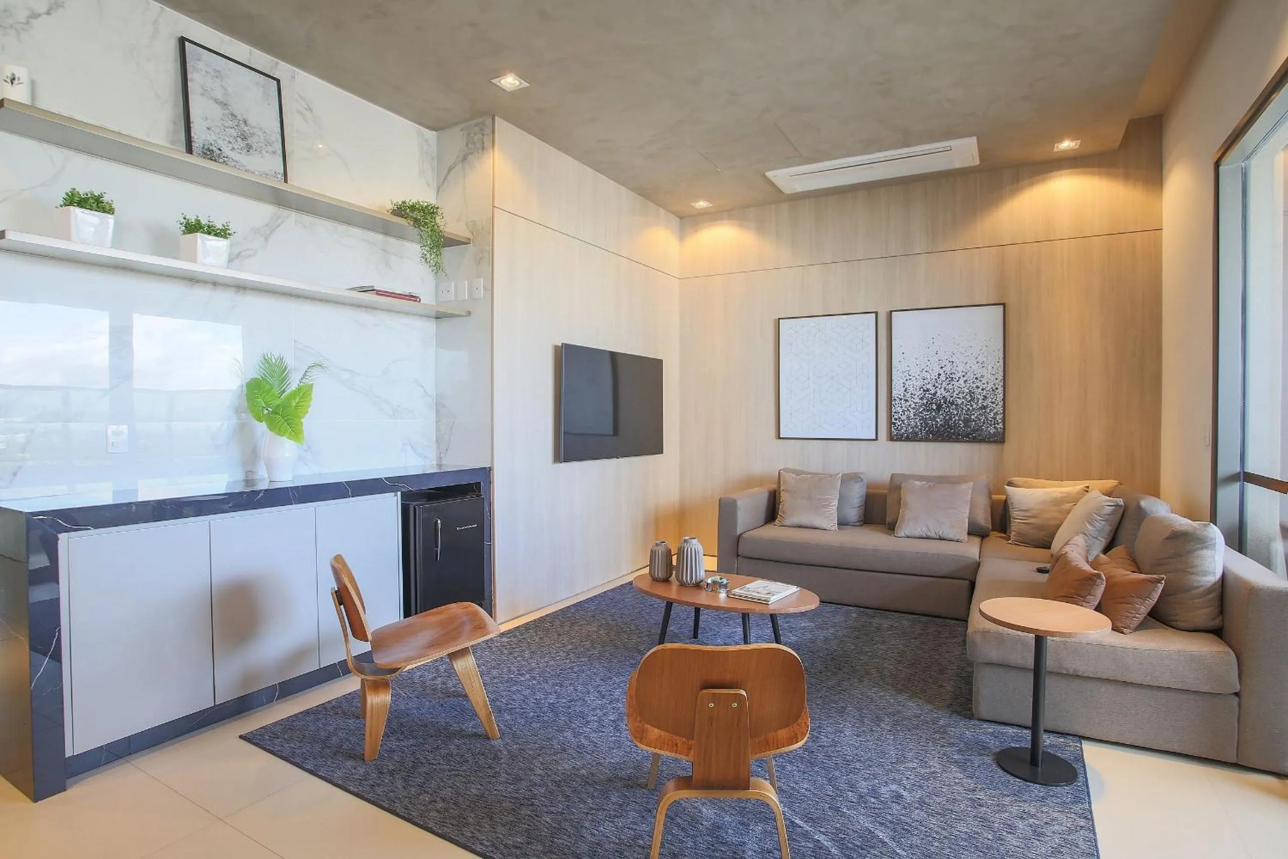 Living room in DSG Itaim by Conviva