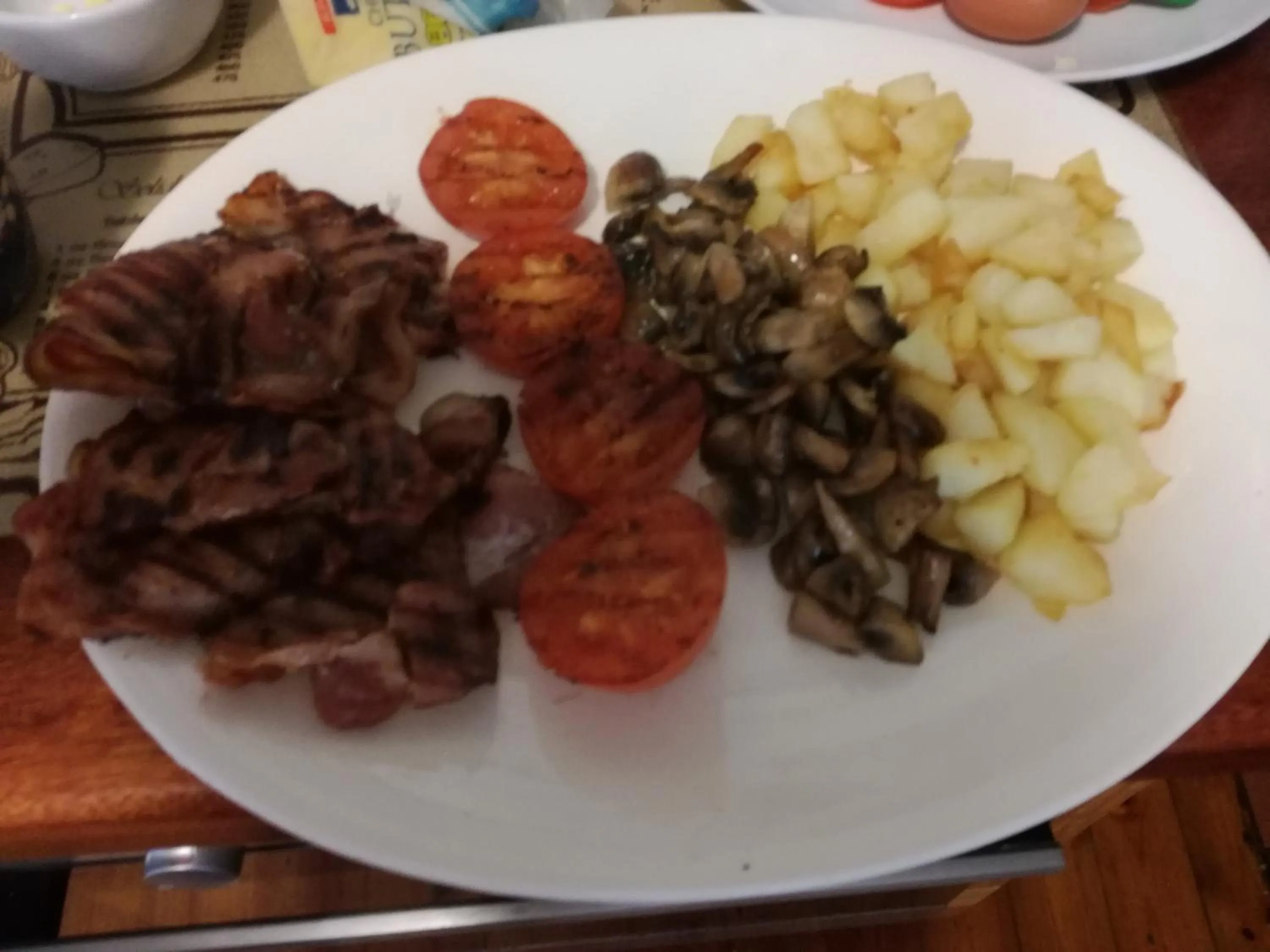 Food close-up in Valley Guest House