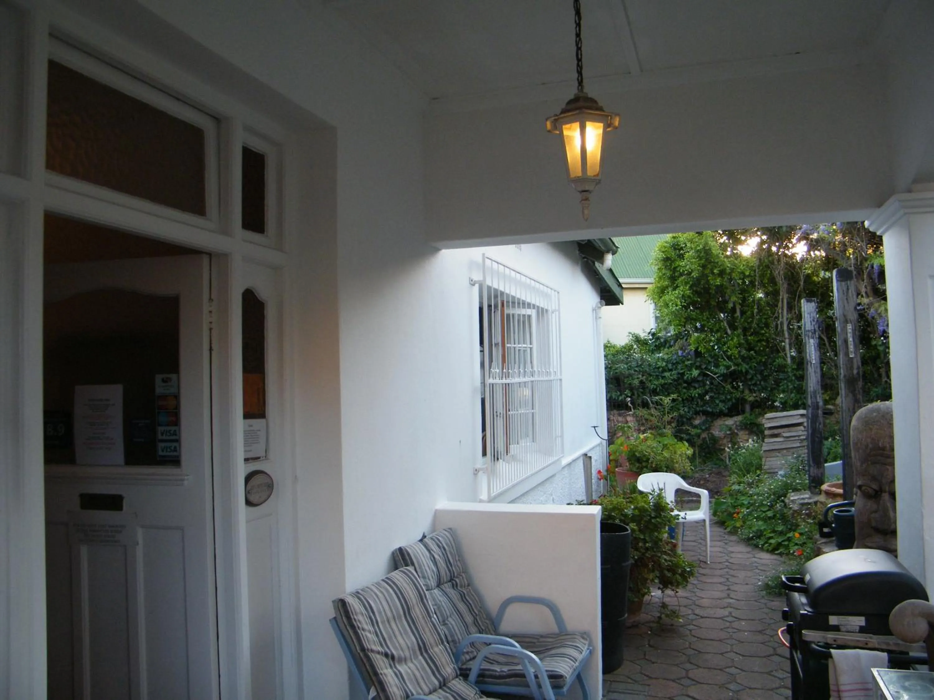 Patio in Valley Guest House