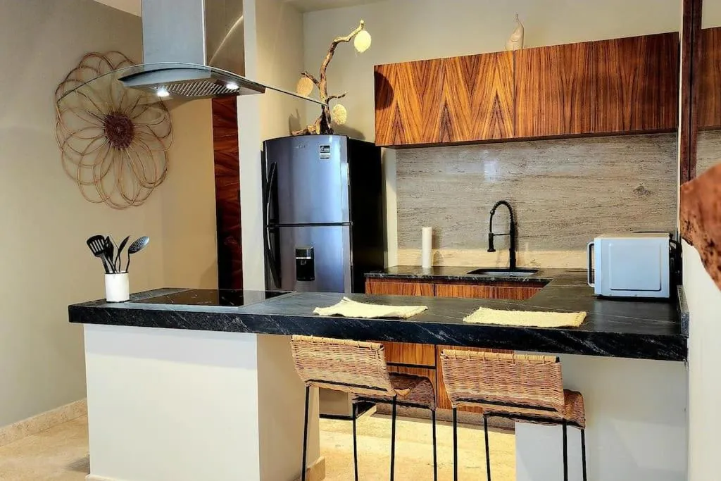 kitchen in Follow to dream in Tulum!