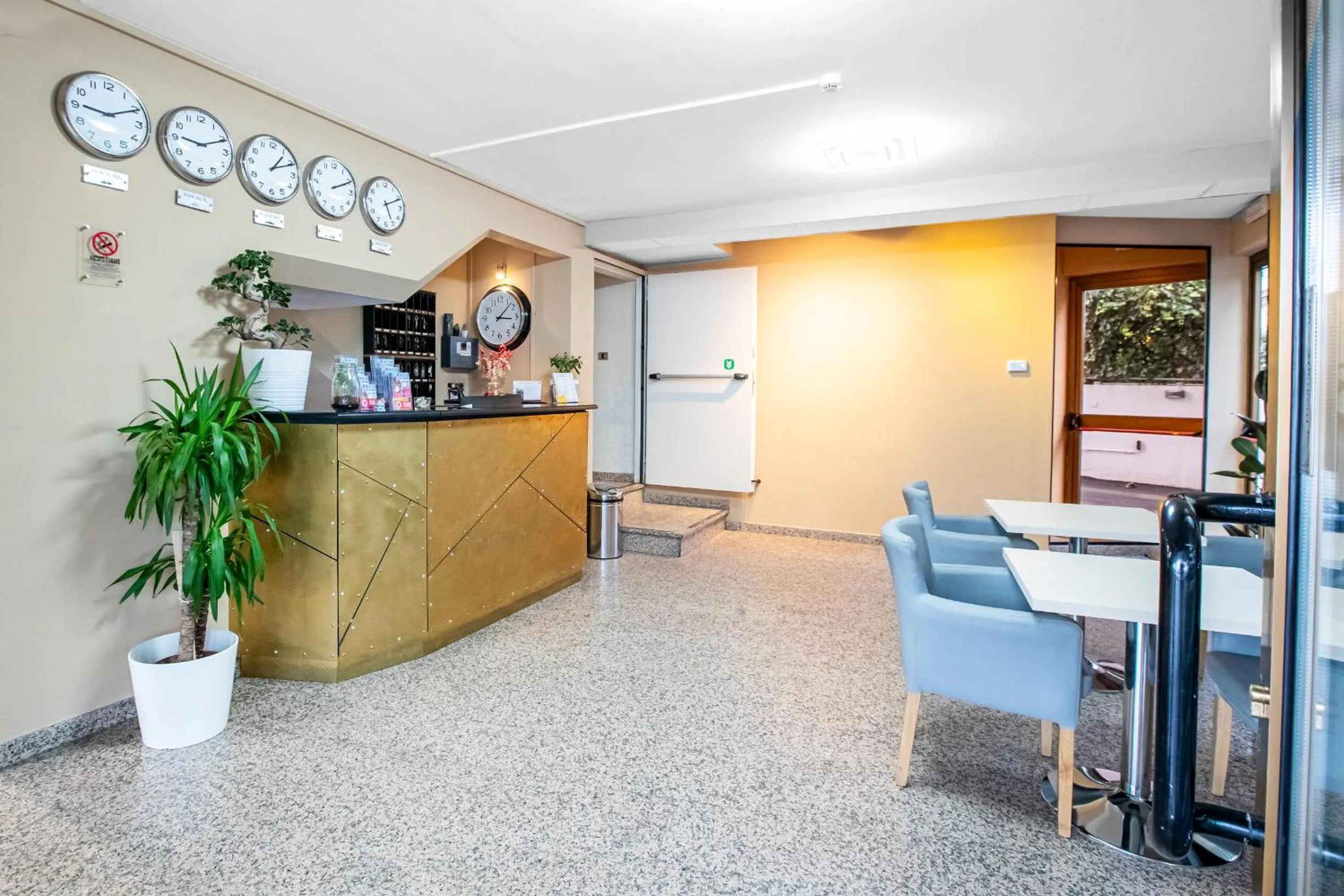 Lobby or reception in EURHOTEL