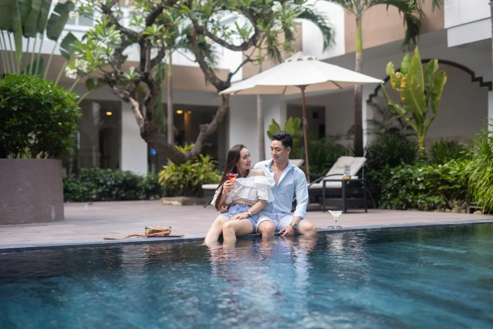 Swimming pool in Grandvrio City Danang By Route Inn Group