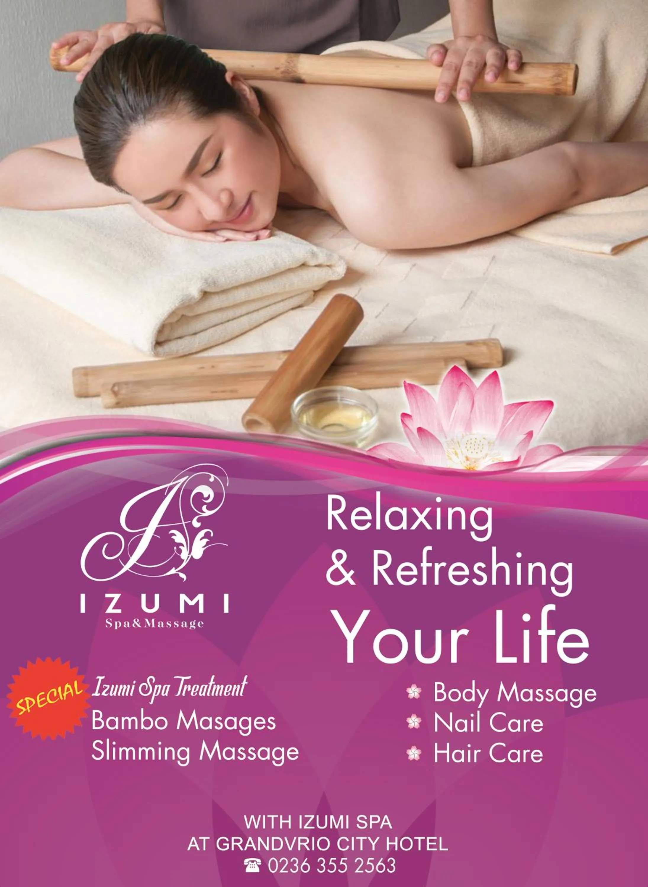 Spa and wellness centre/facilities in Grandvrio City Danang By Route Inn Group