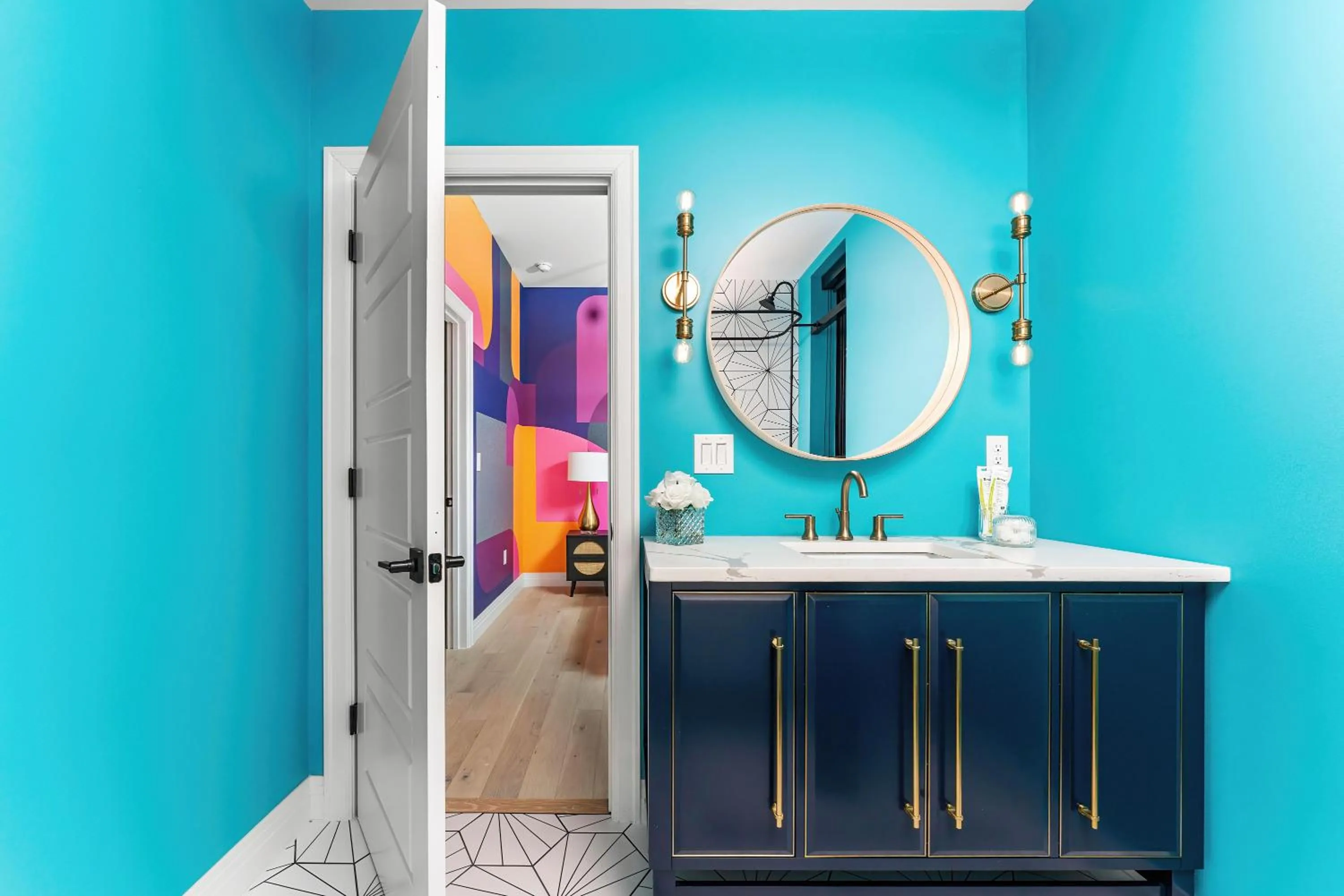 Bathroom in The Acoma House