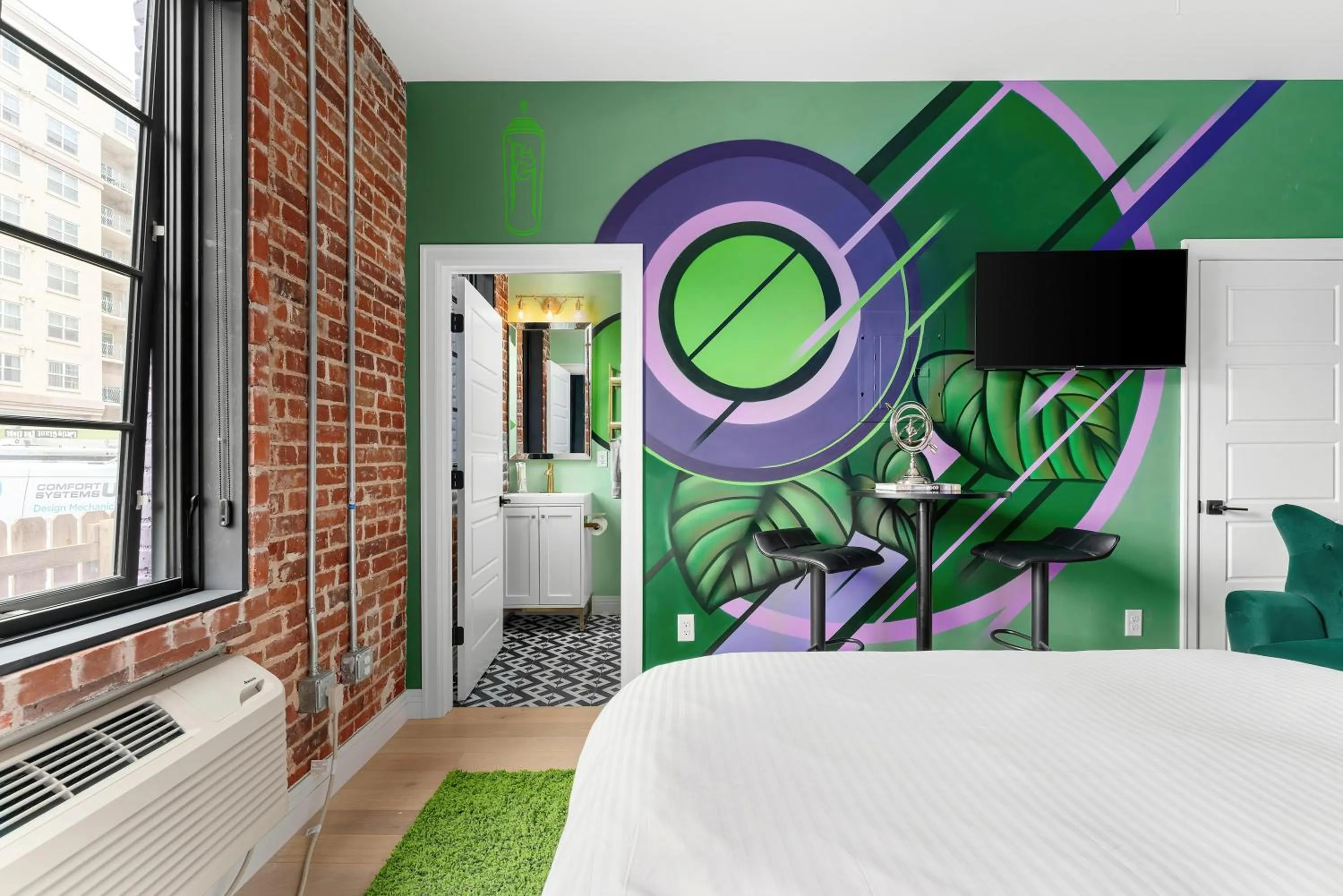 Bed in The Acoma House