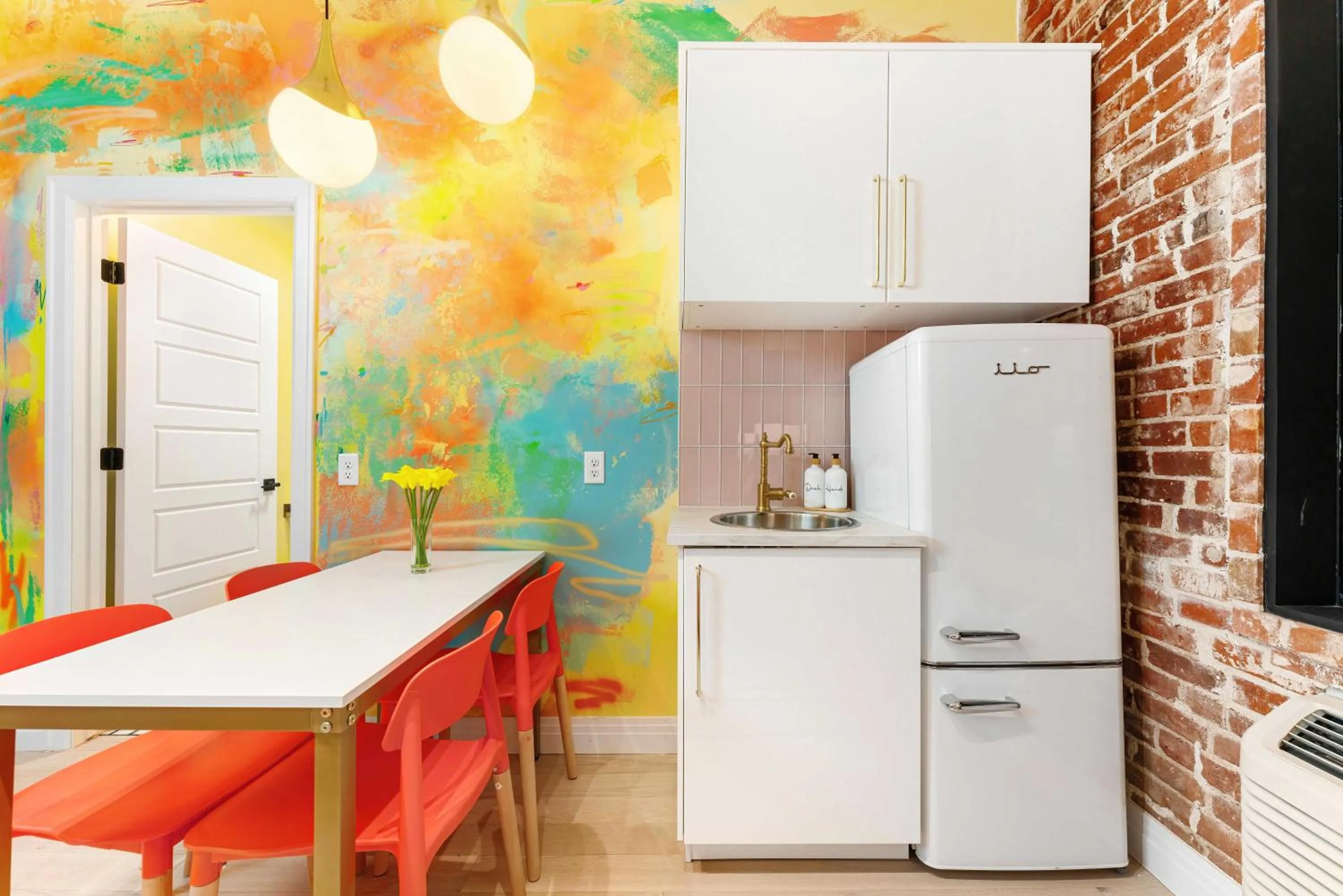 Dining area in The Acoma House