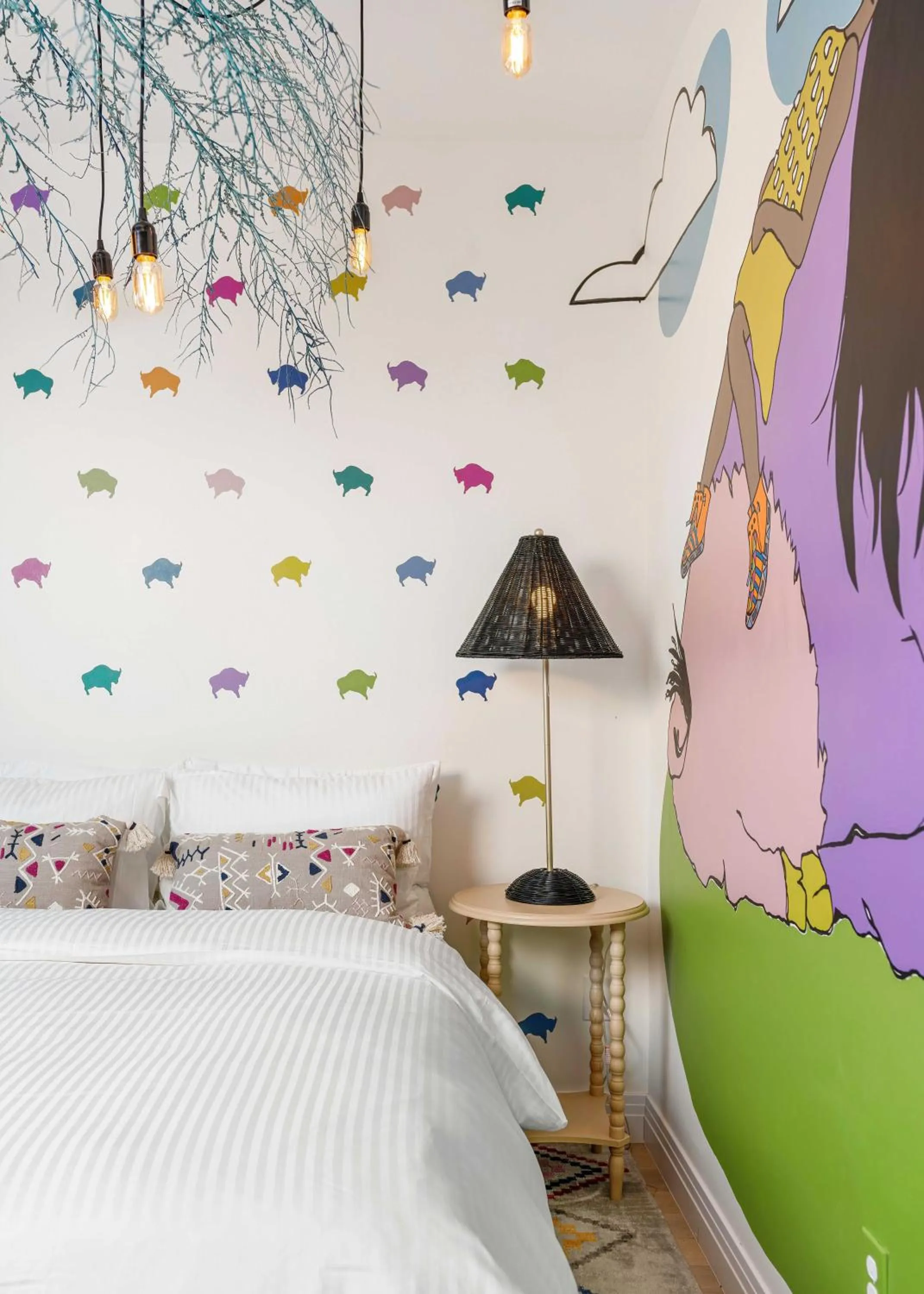 Bed in The Acoma House