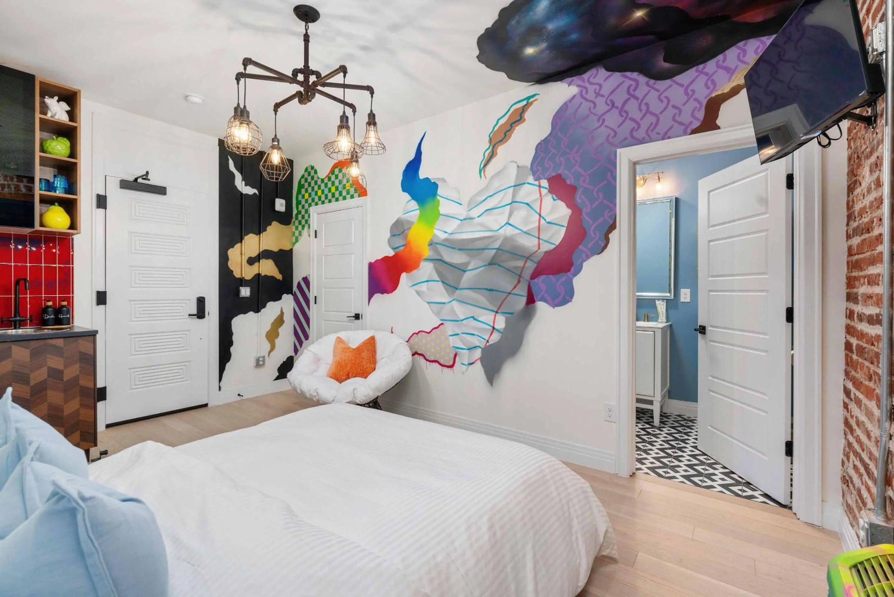 Bed in The Acoma House