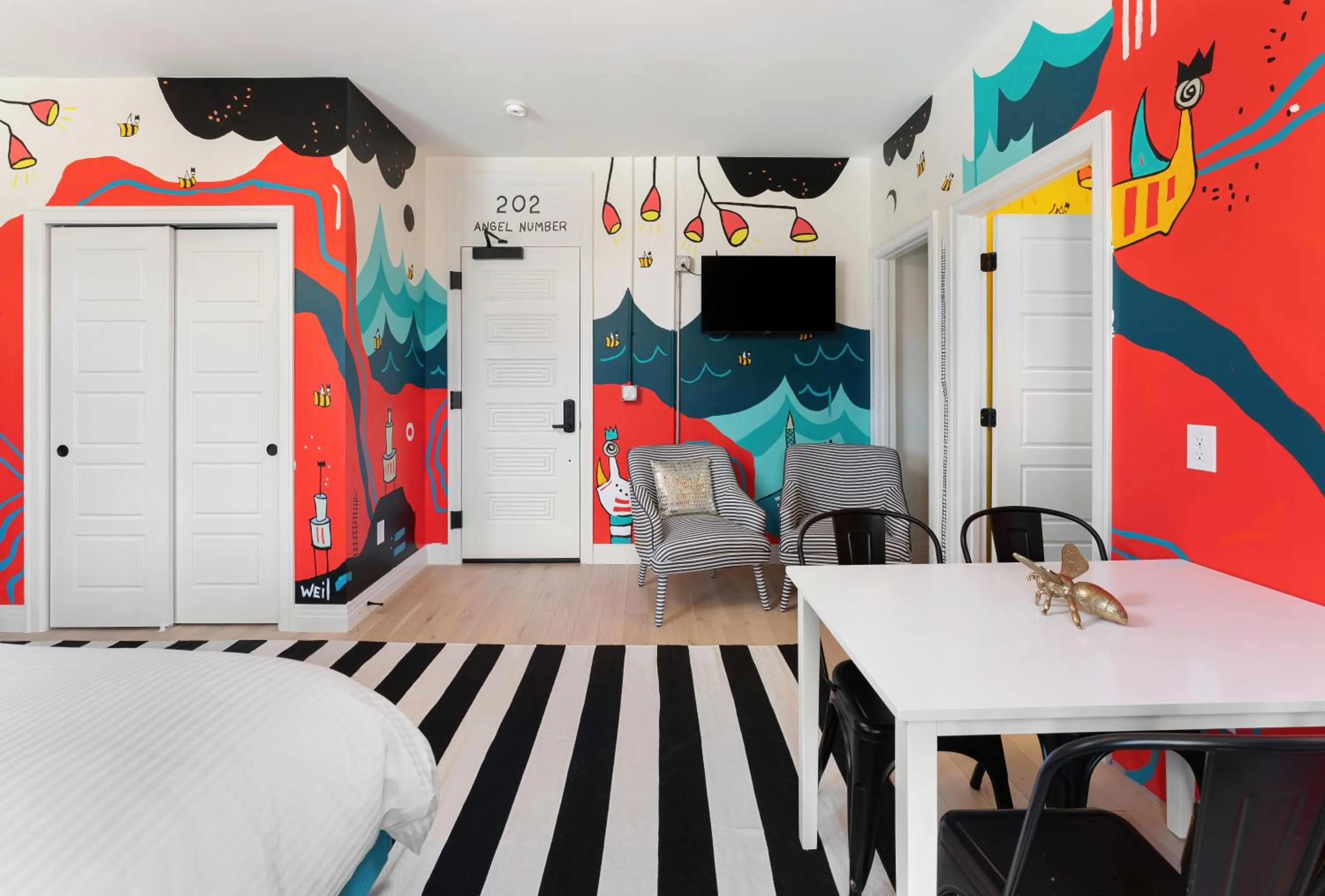 Bed in The Acoma House