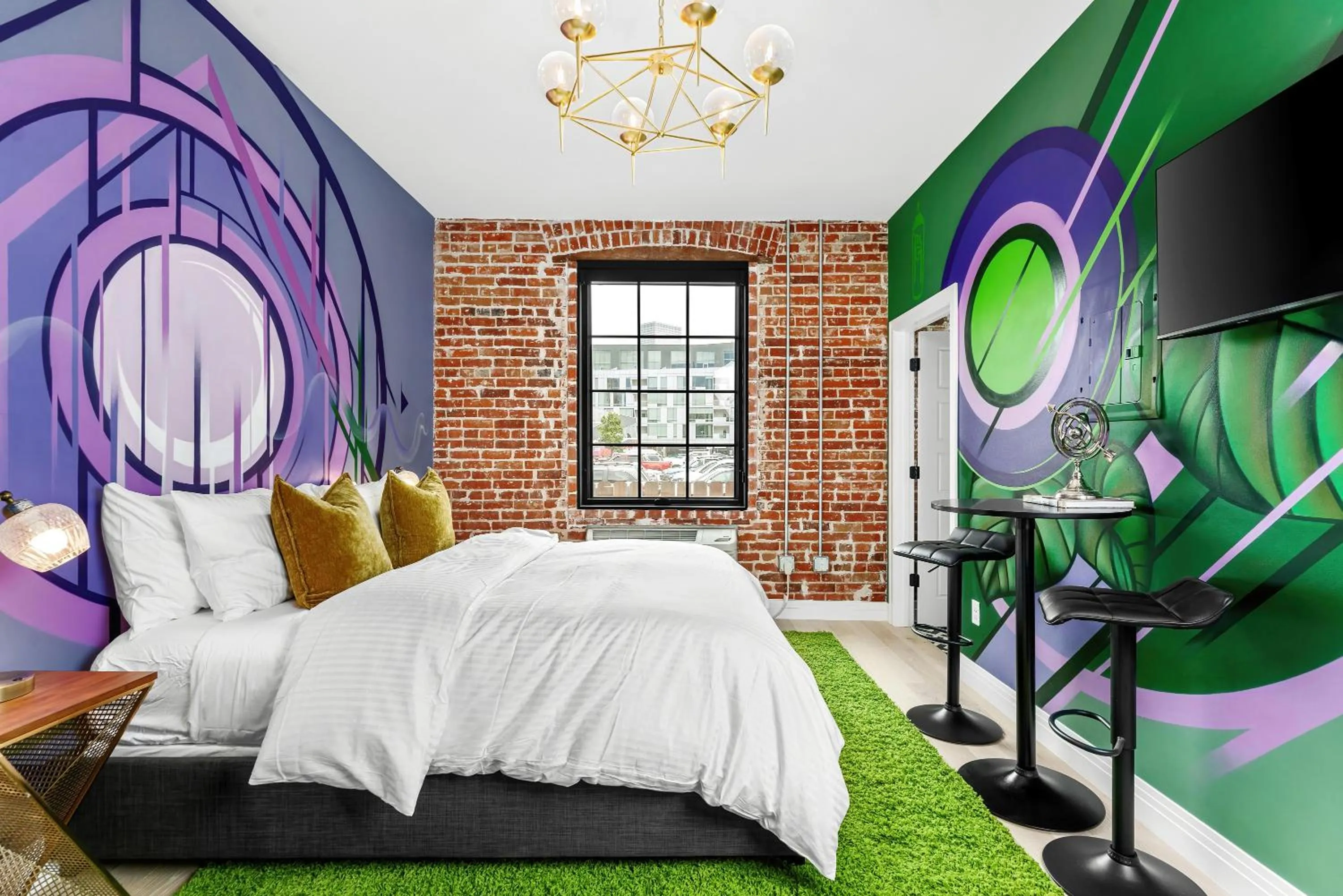 Bed in The Acoma House