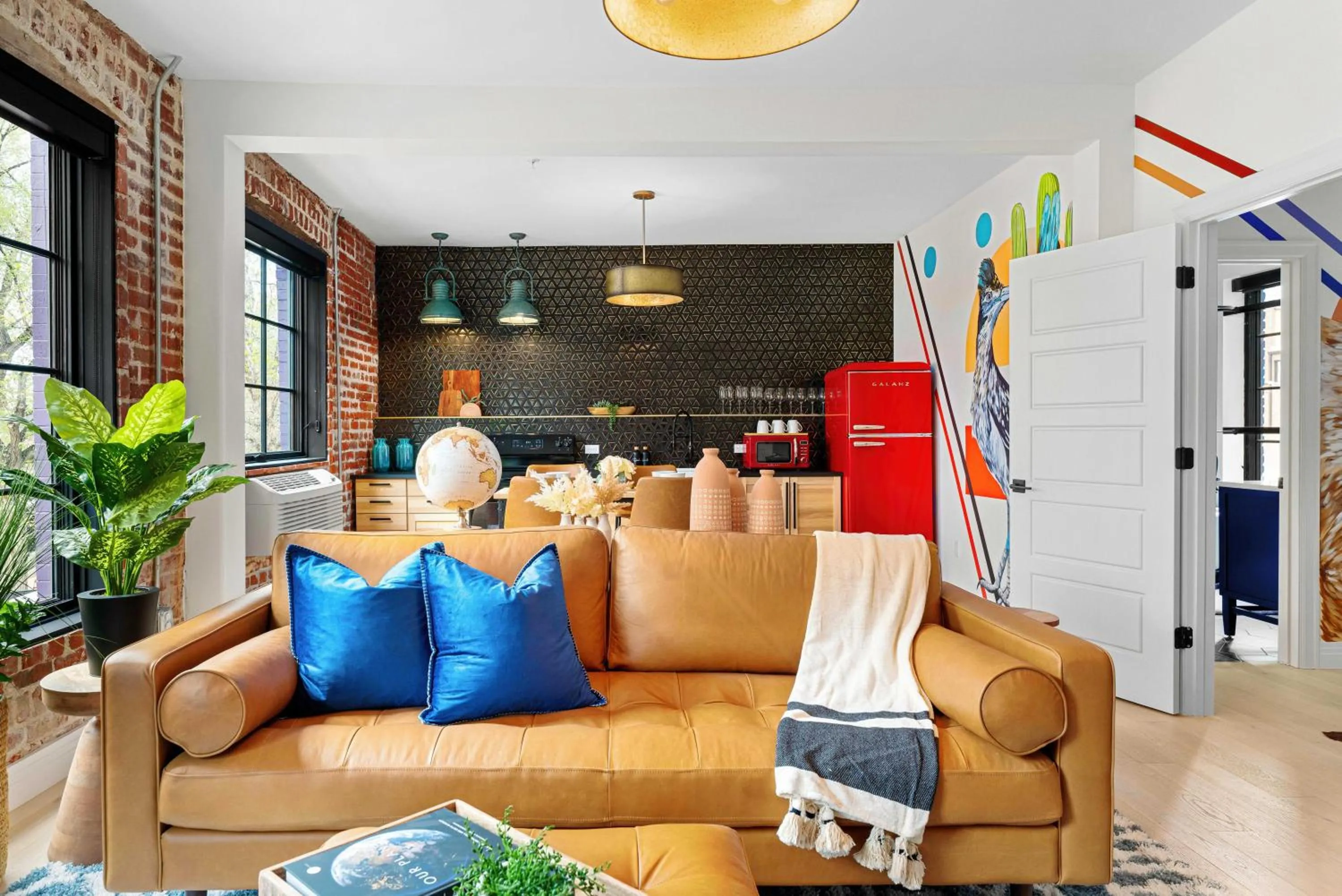 Living room in The Acoma House
