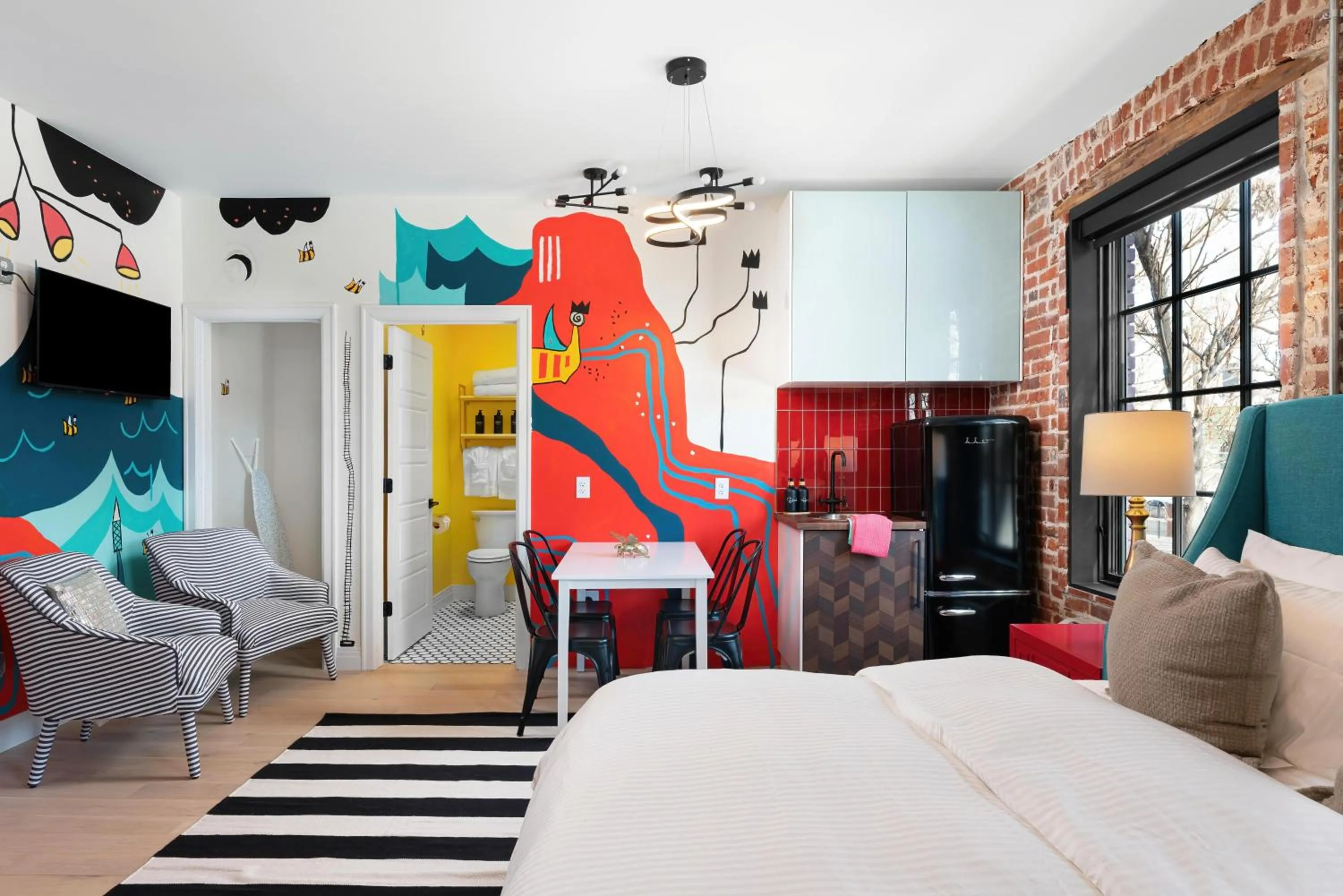 Bed in The Acoma House