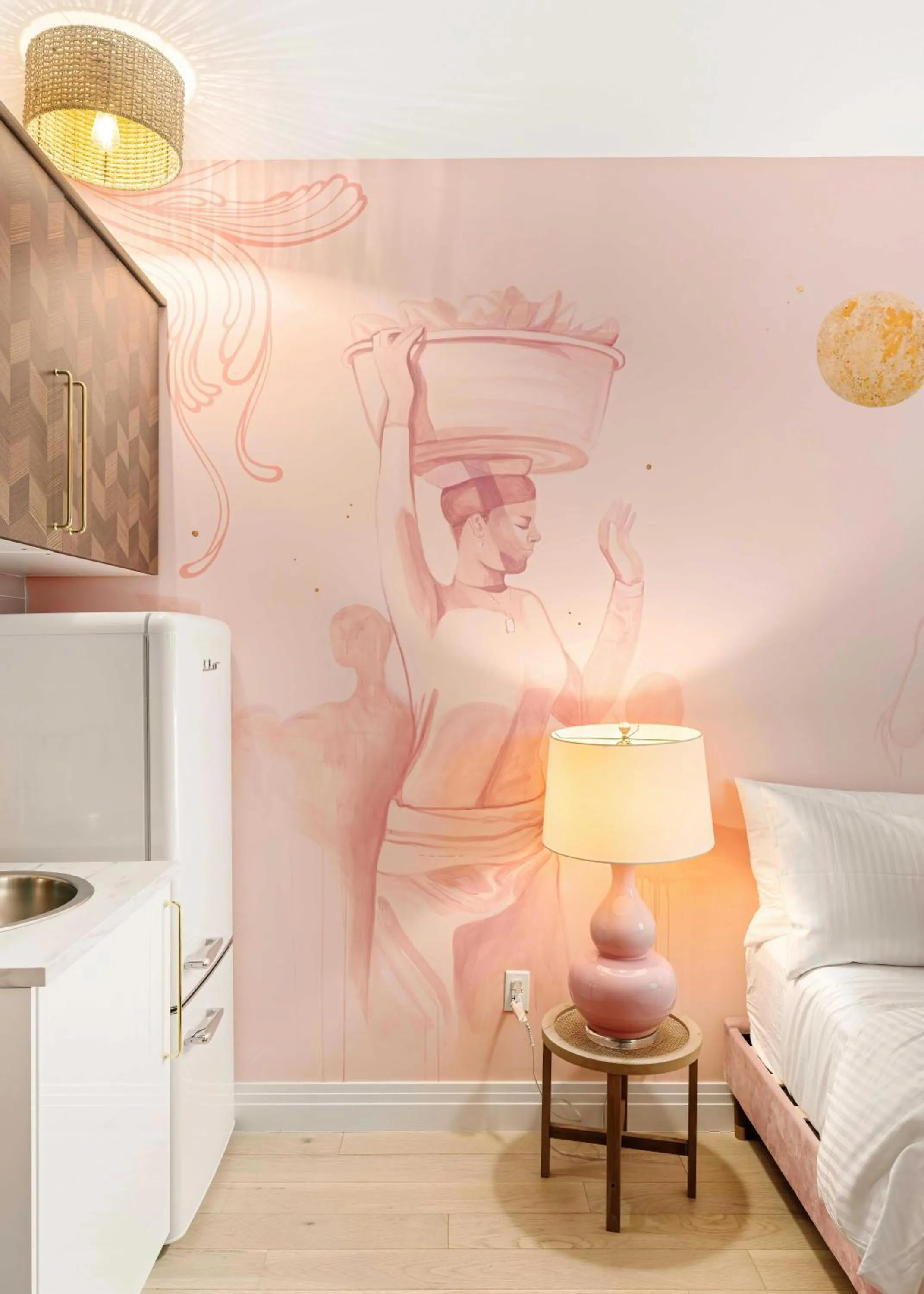 Bed in The Acoma House