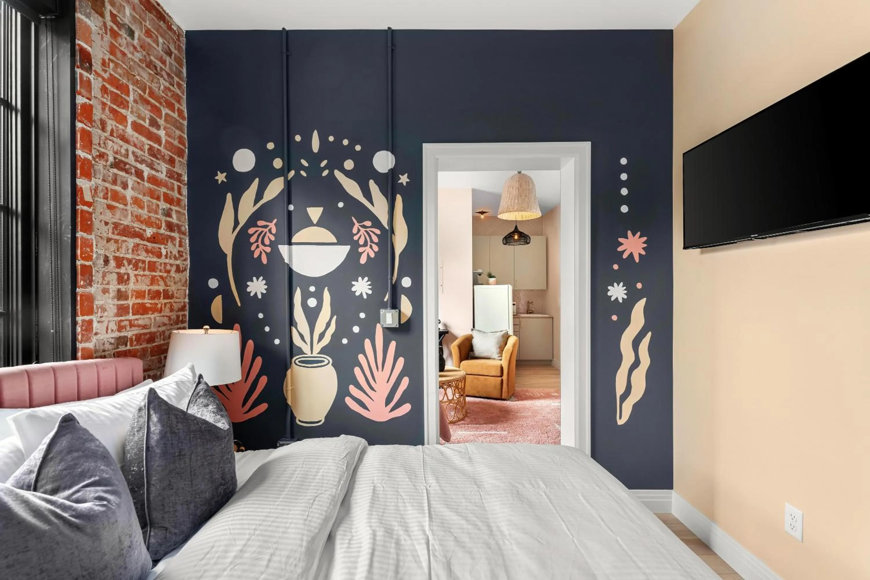 Bed in The Acoma House