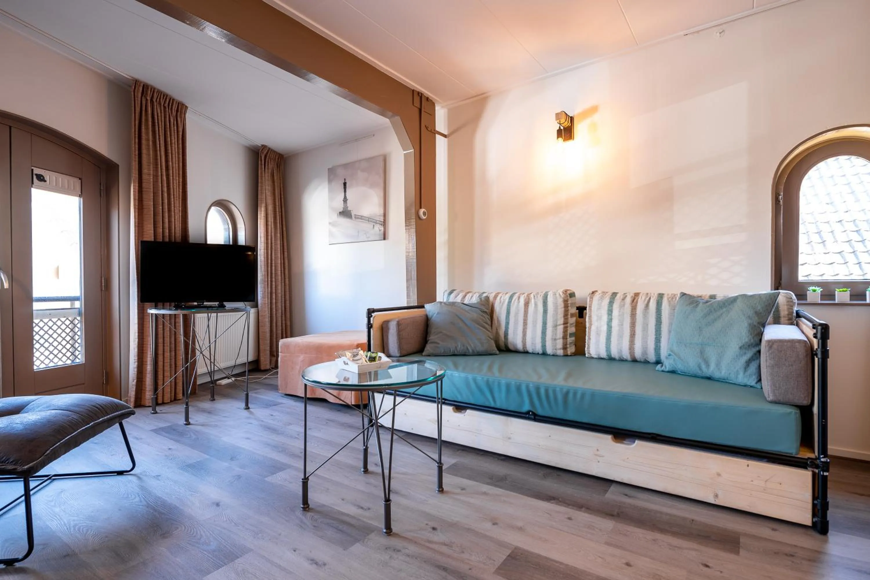 Seating area in Hotel Almenum - het sfeervolle stadslogement -