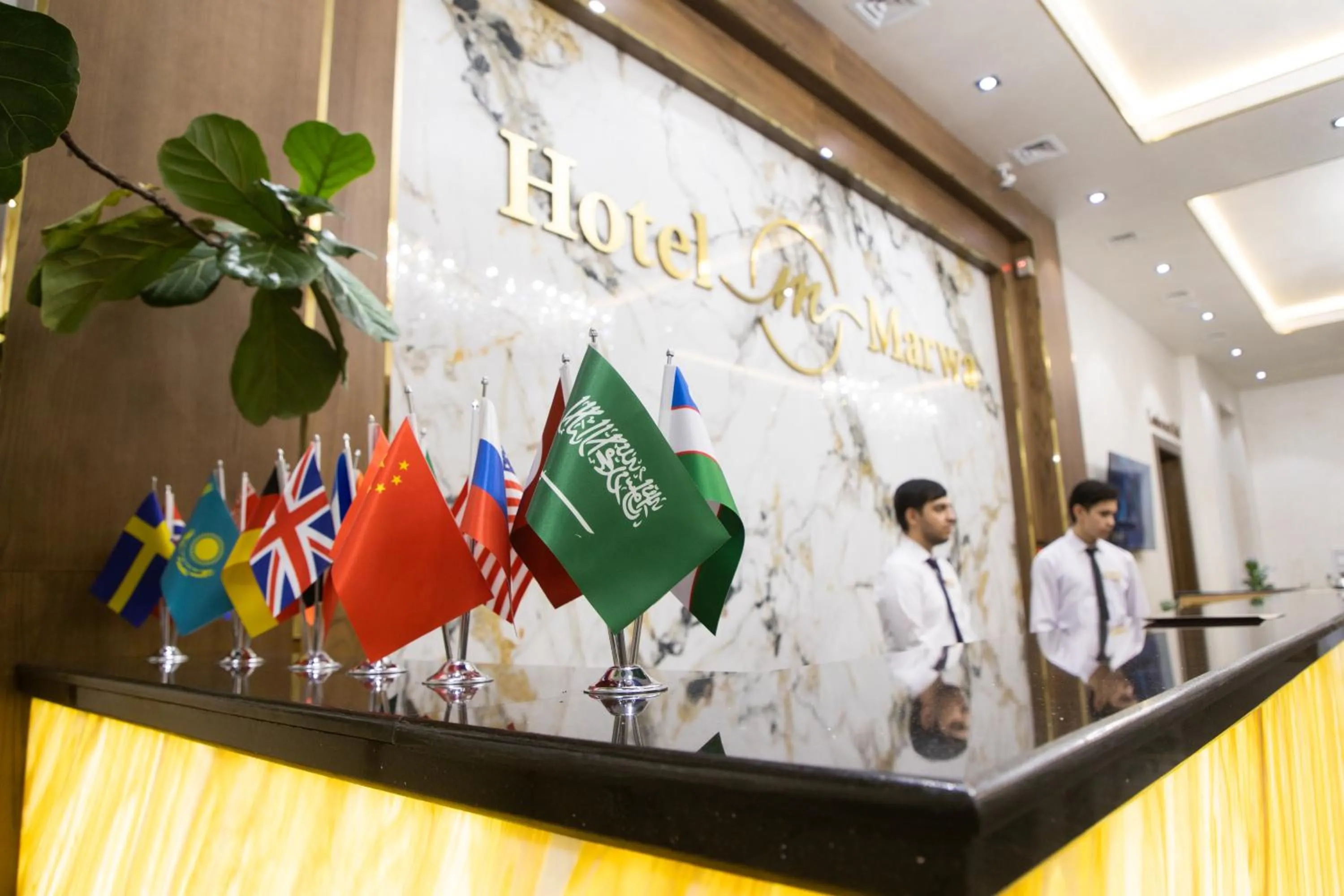 Staff in Hotel Marwa Tashkent Pool&Spa