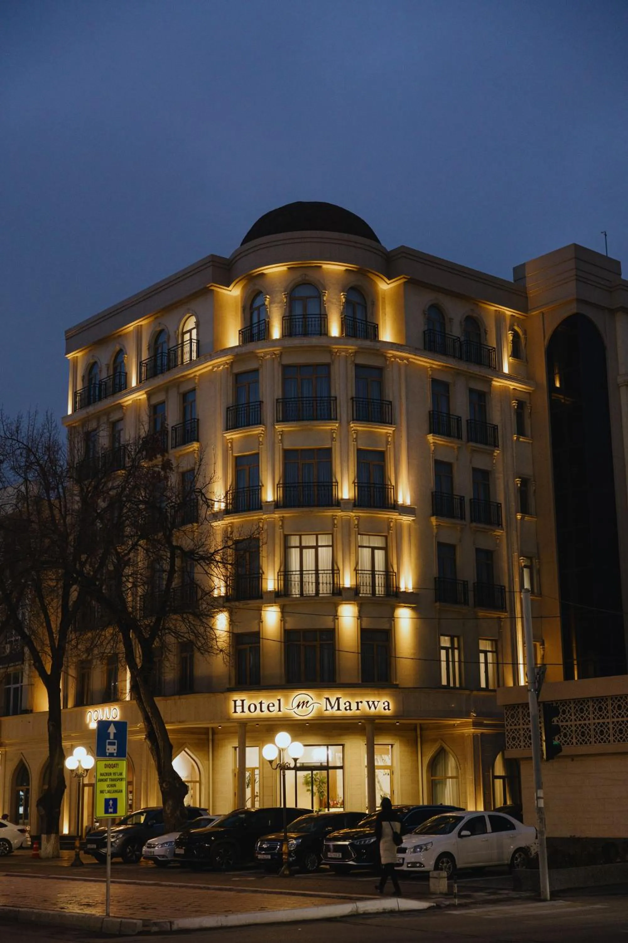 Property building in Hotel Marwa Tashkent Pool&Spa