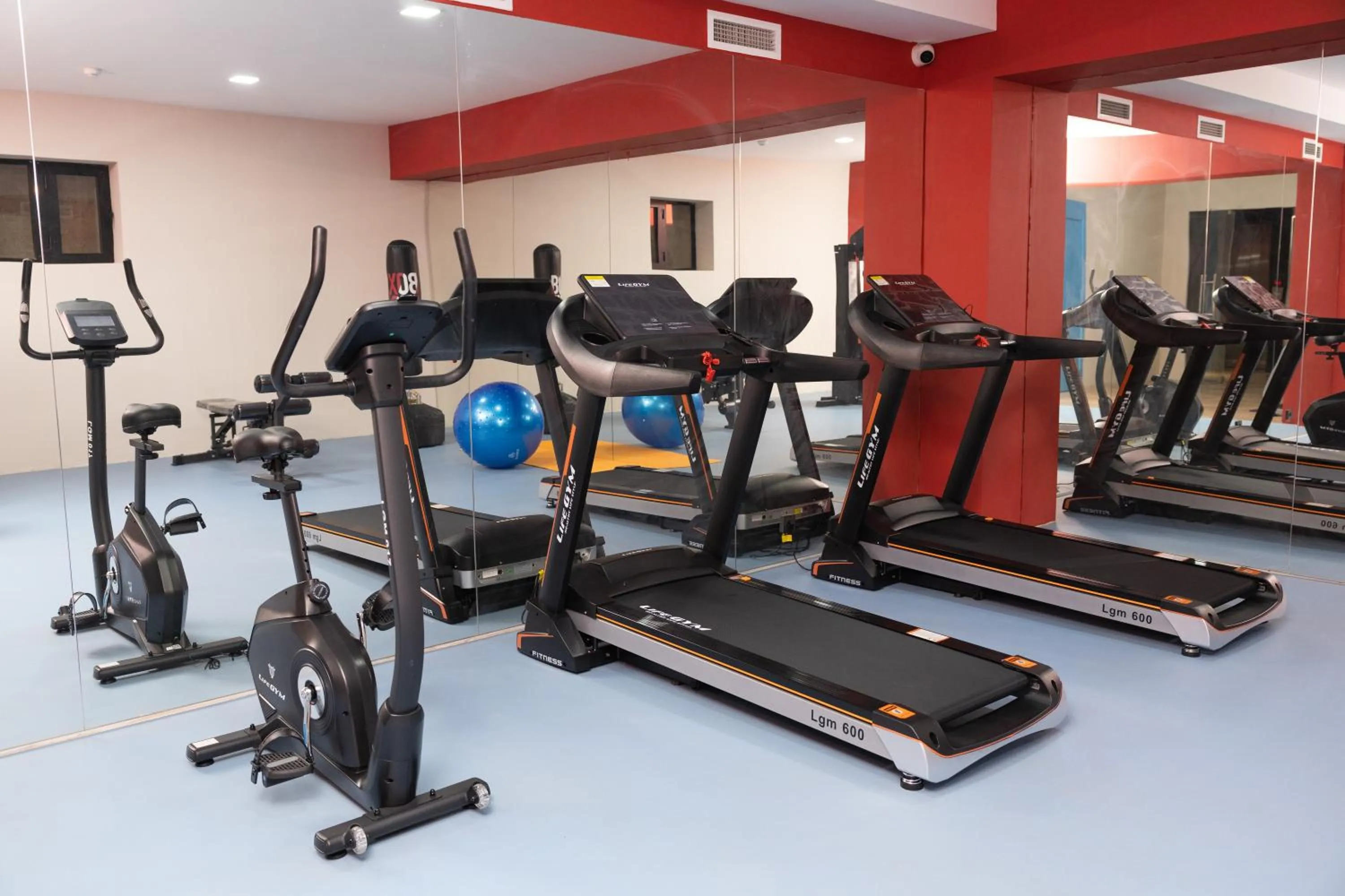 Fitness centre/facilities in Hotel Marwa Tashkent Pool&Spa