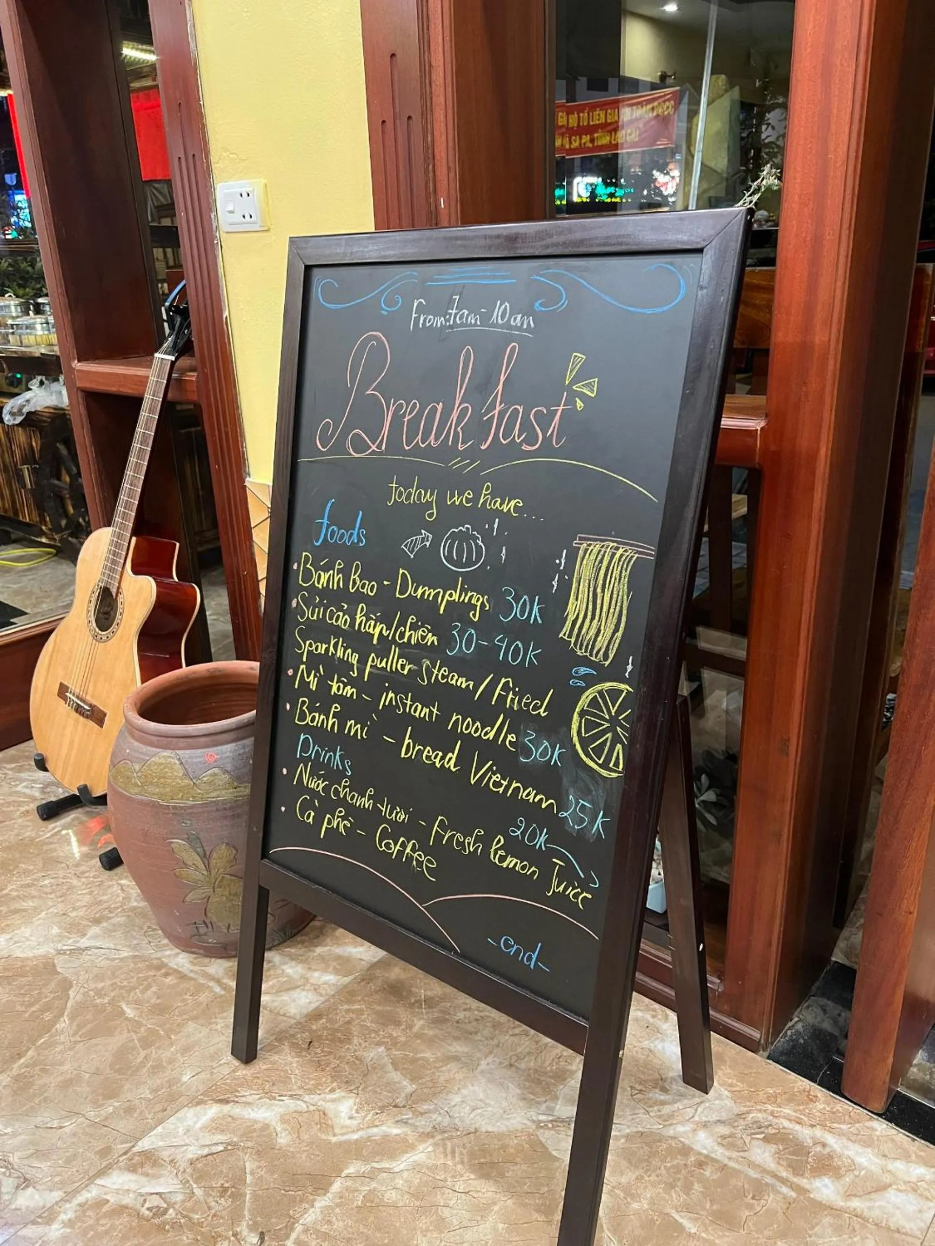 Breakfast in Cherry Hotel