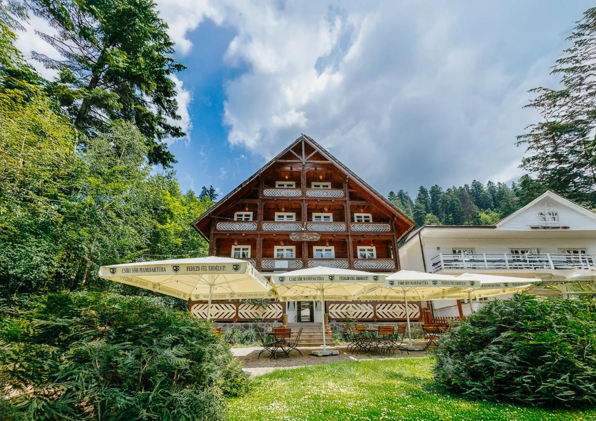 Property building in Pensiunea Vanatorul