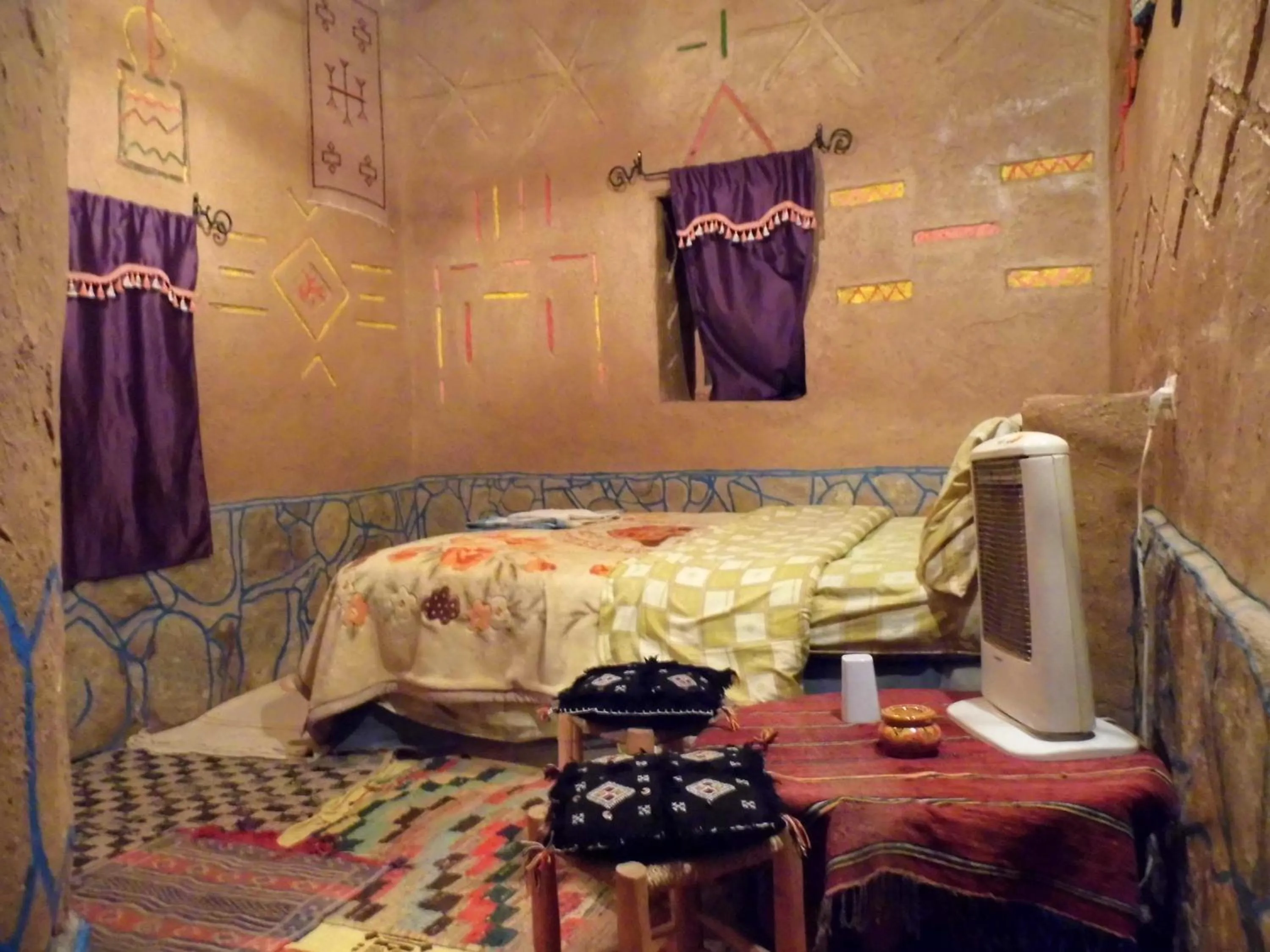 Bed in Auberge Amazigh