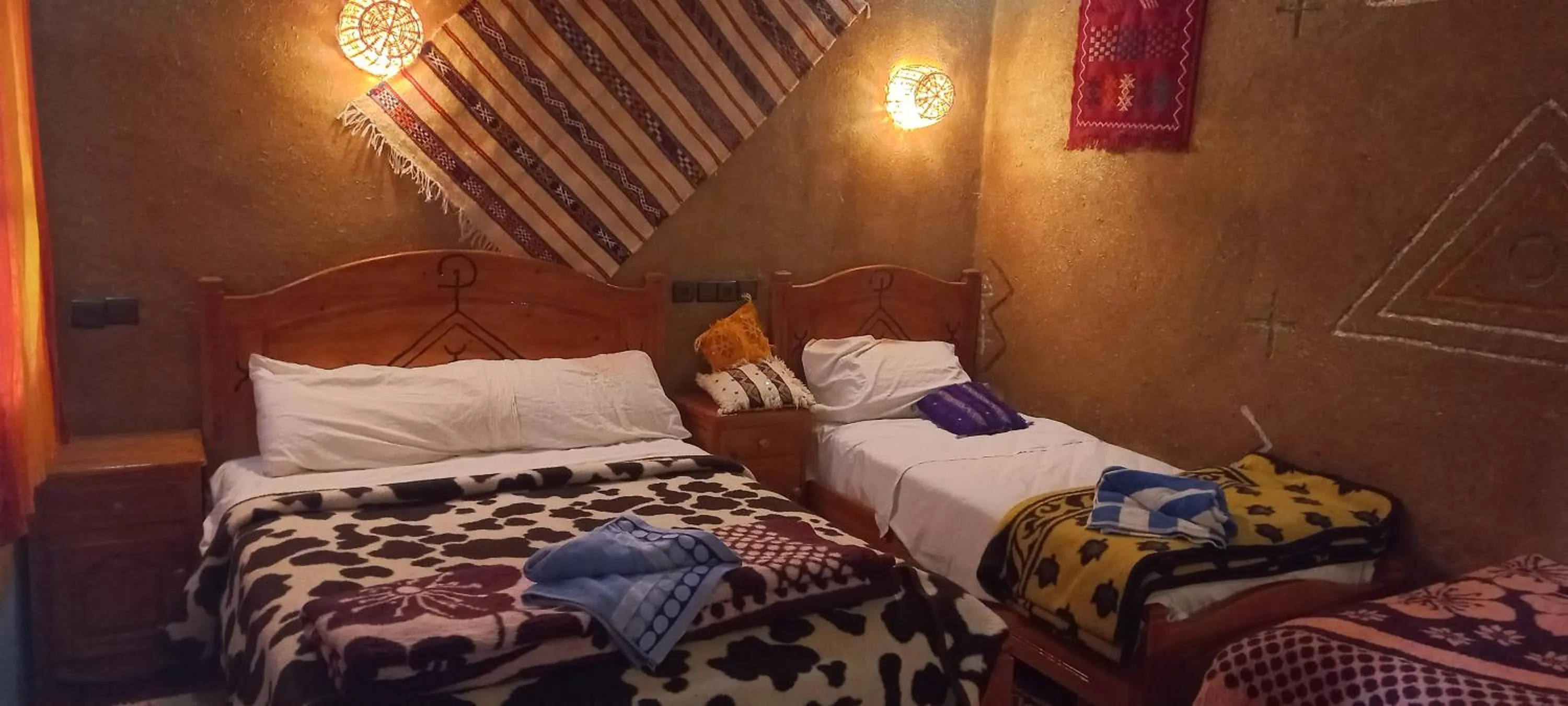 Bed in Auberge Amazigh