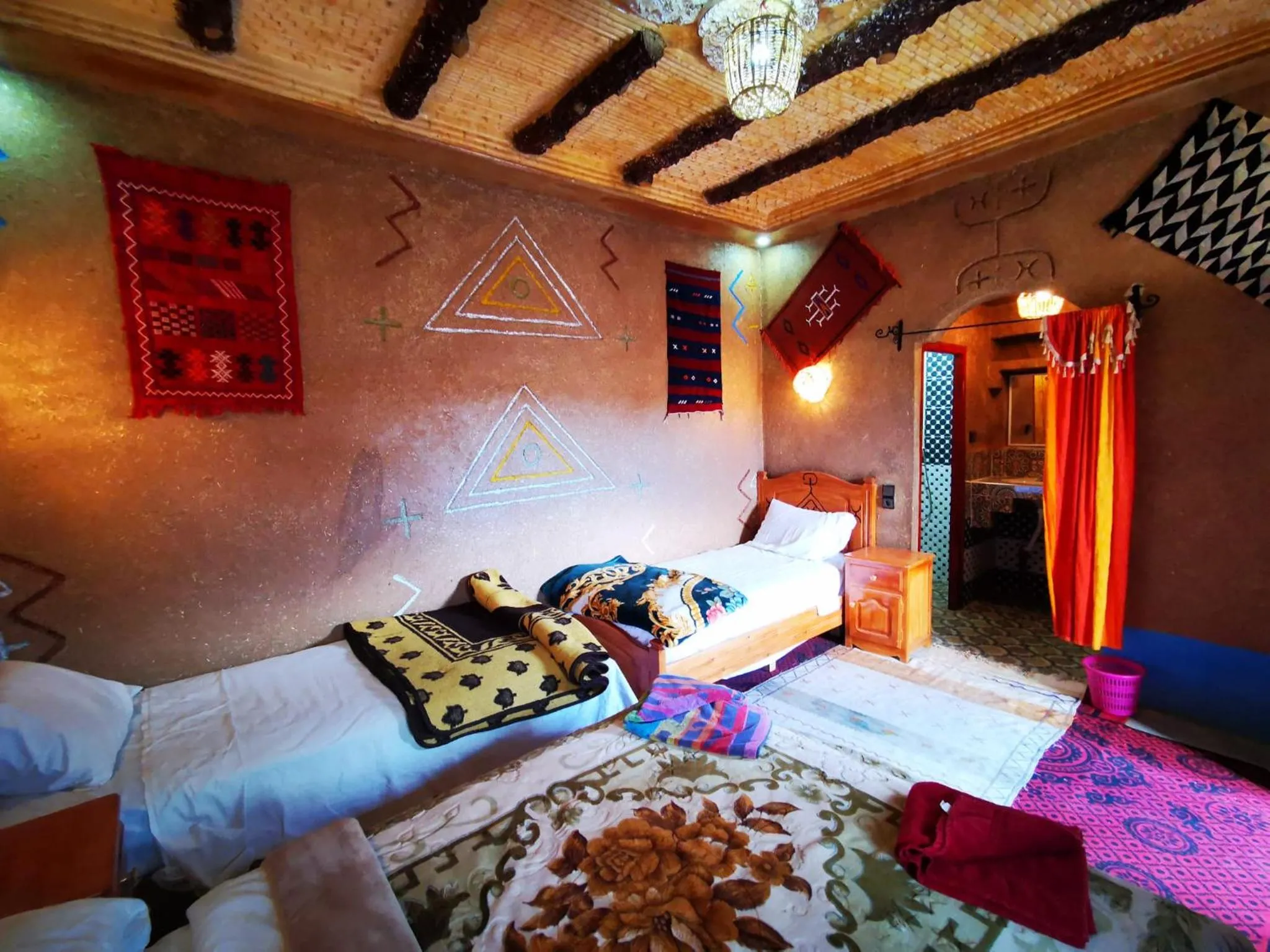 Bed in Auberge Amazigh