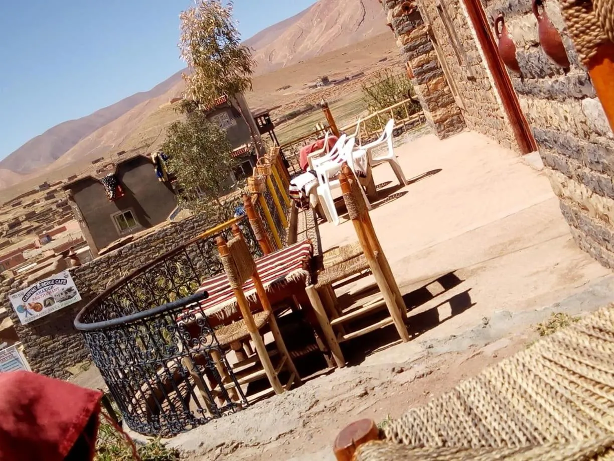 Balcony/Terrace in Auberge Amazigh