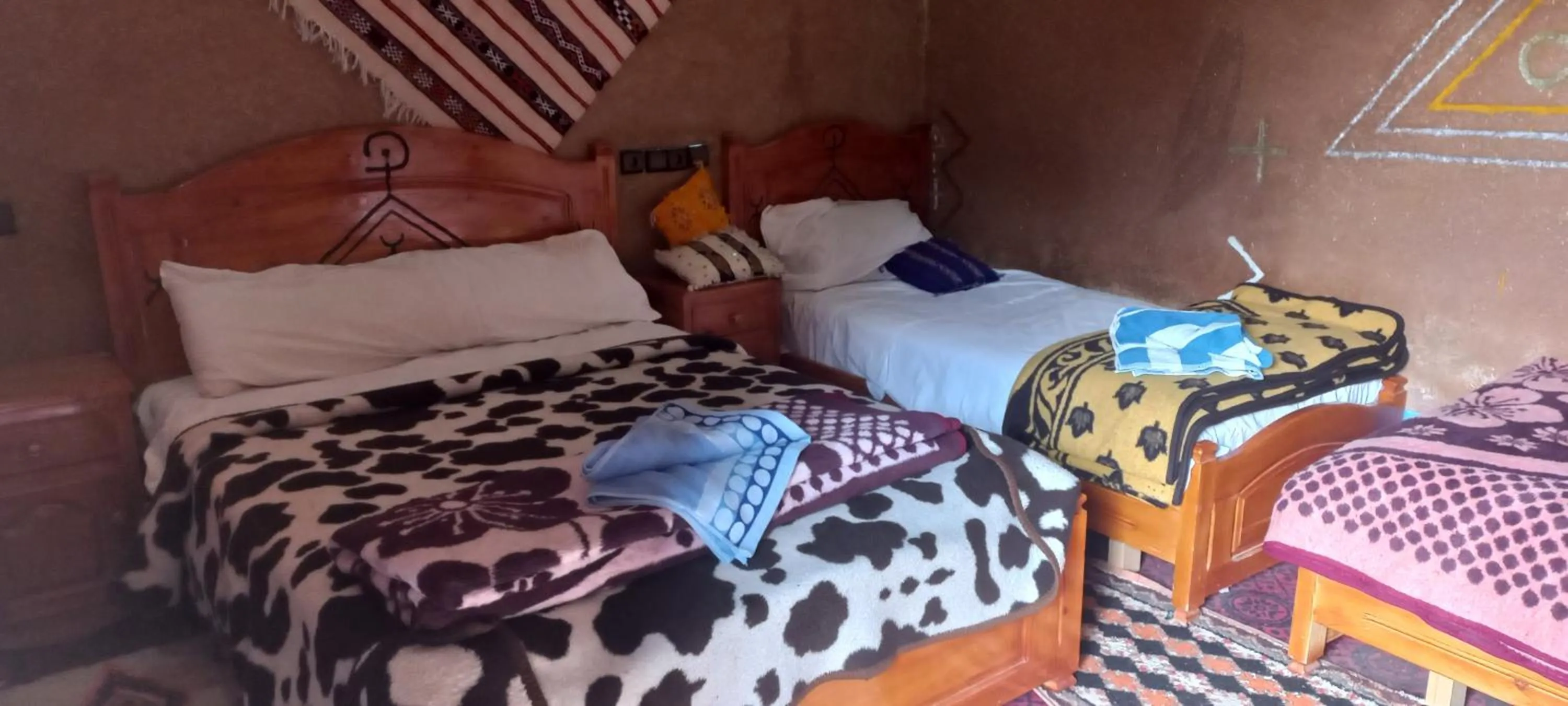 Bed in Auberge Amazigh