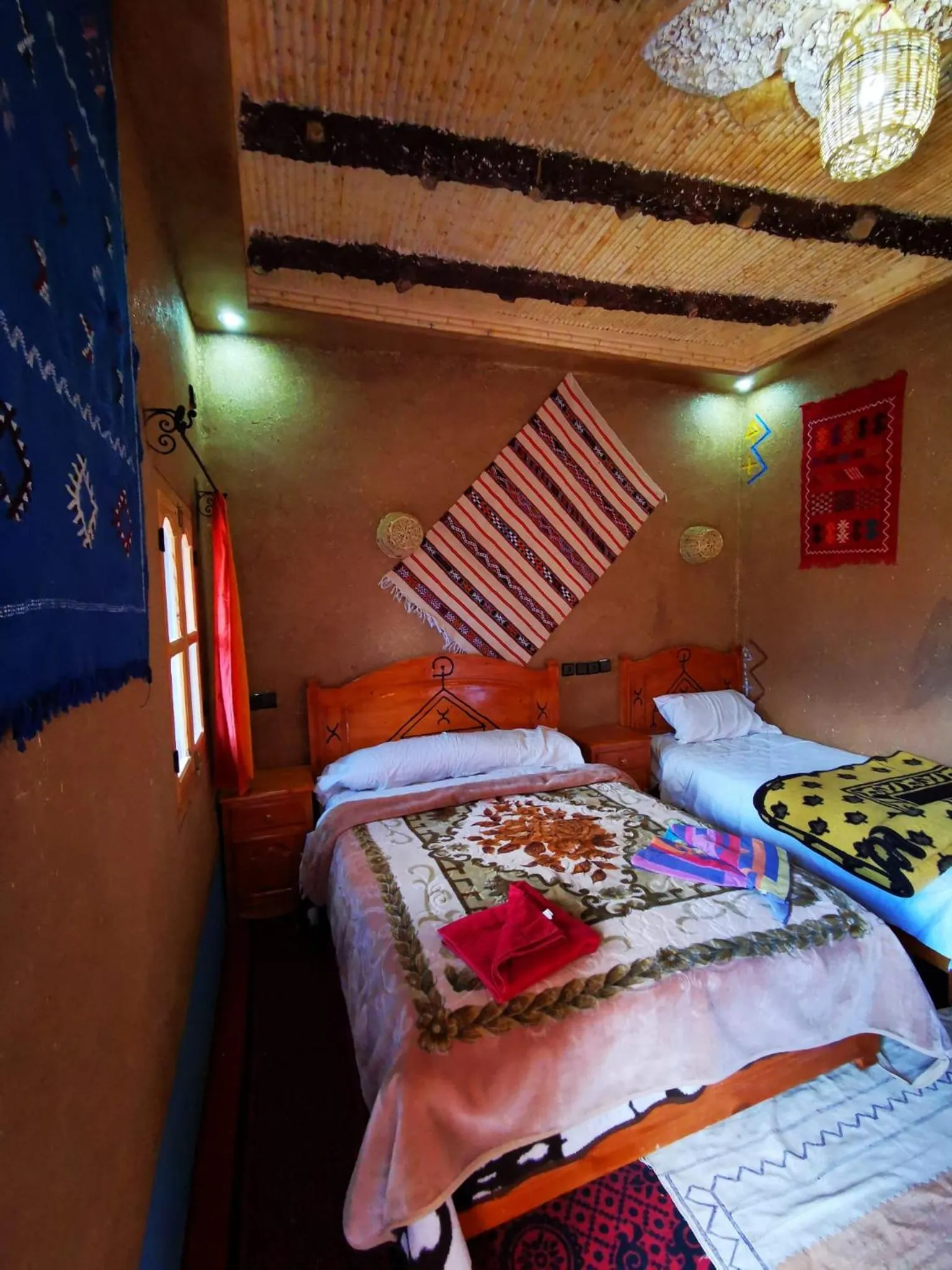 Bed in Auberge Amazigh
