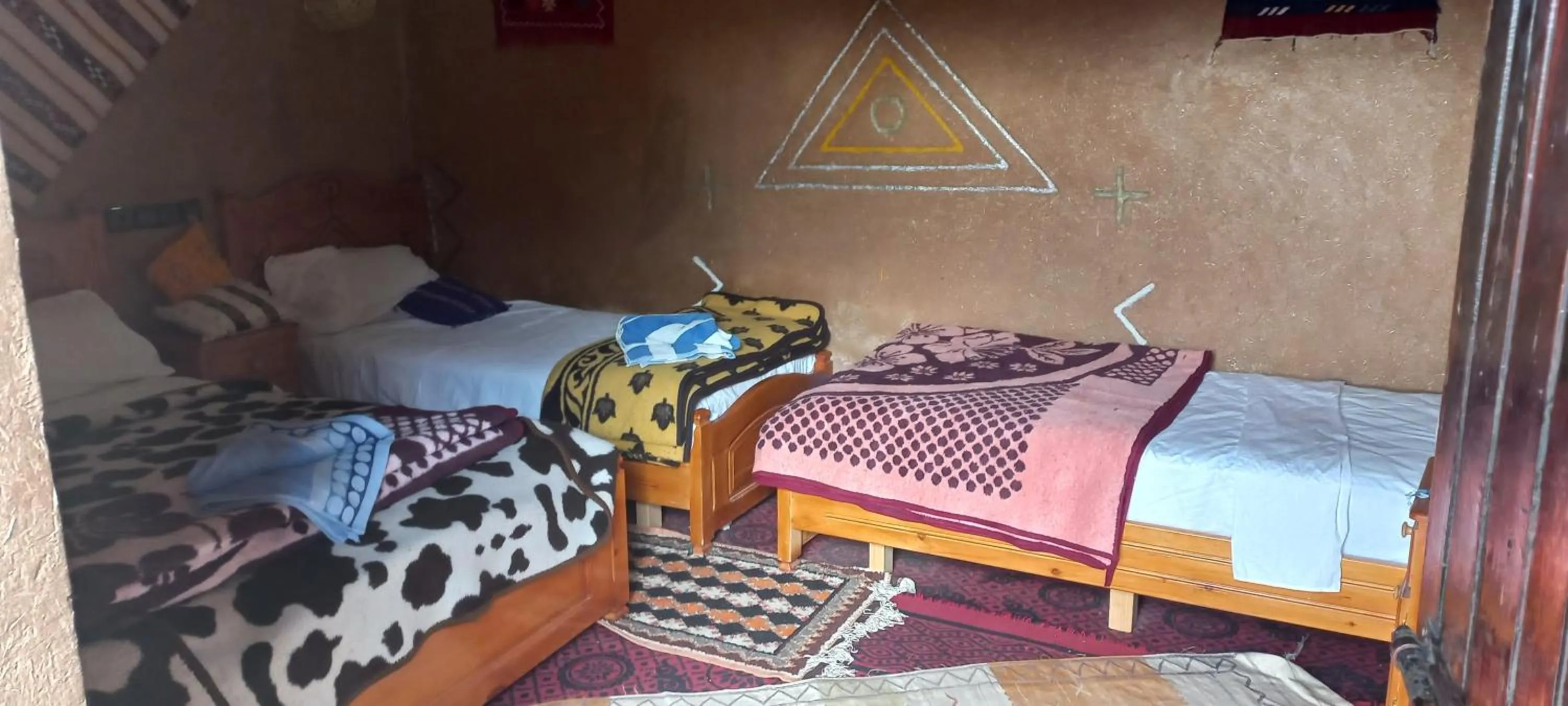 Bed in Auberge Amazigh