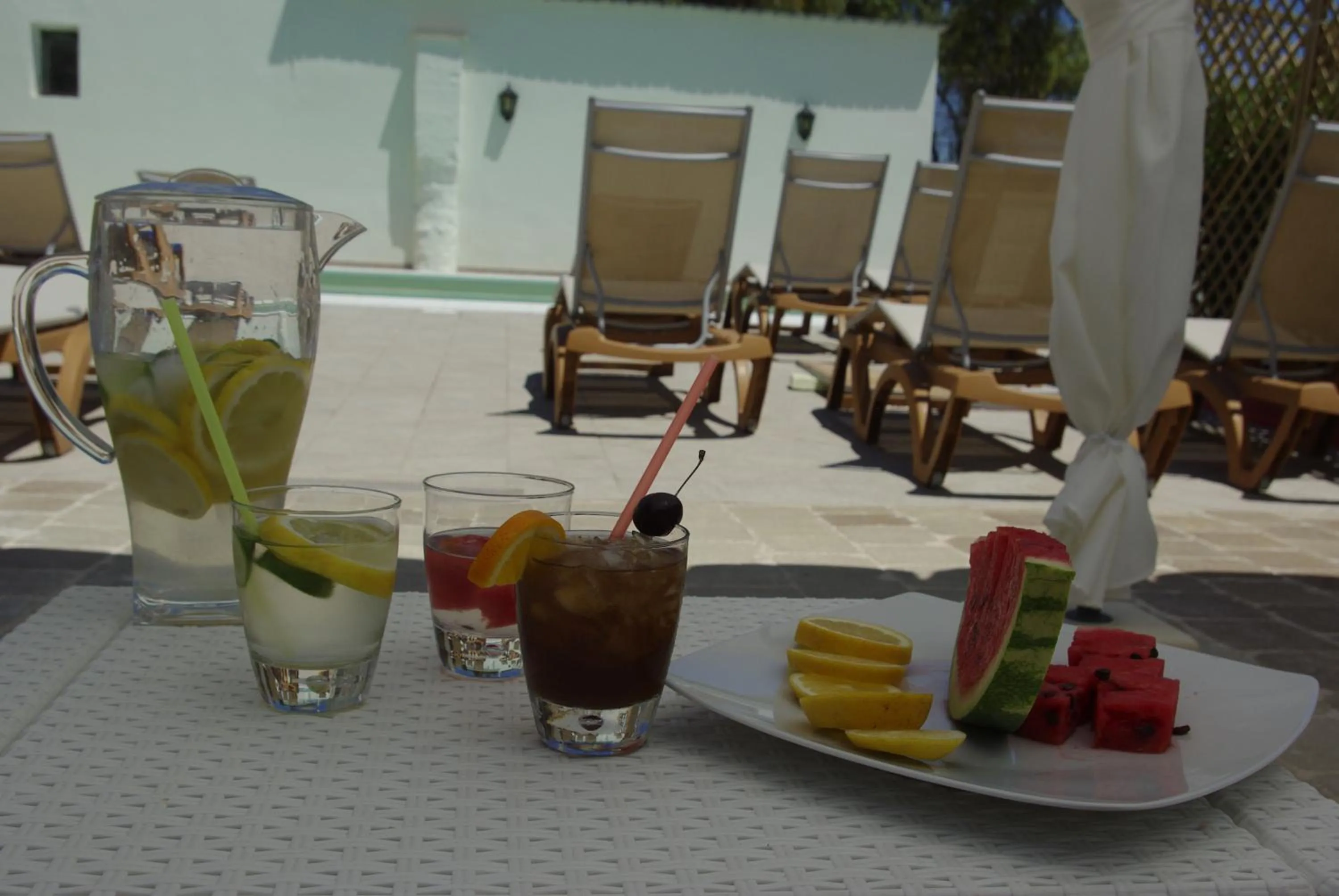 Garden view in Agriturismo Il Megalite