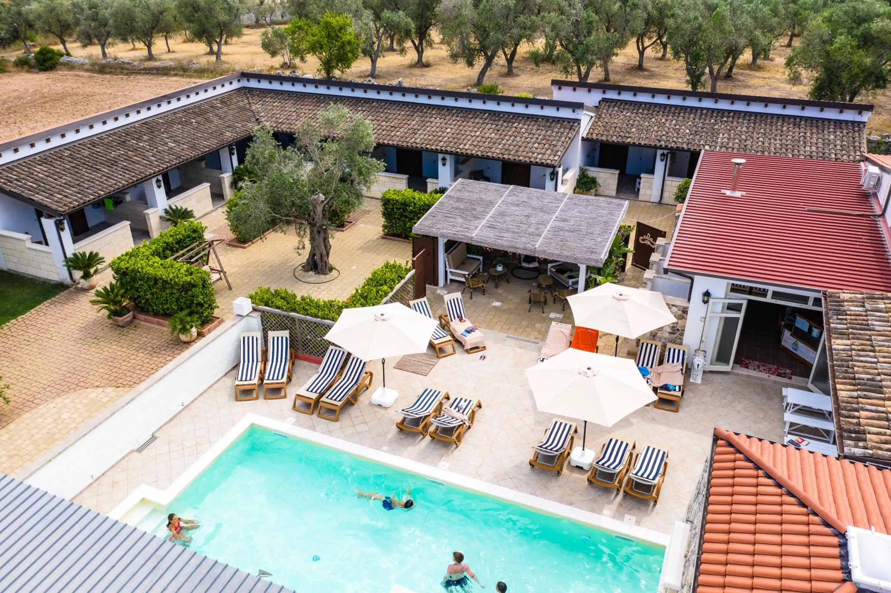 Bird's eye view in Agriturismo Il Megalite
