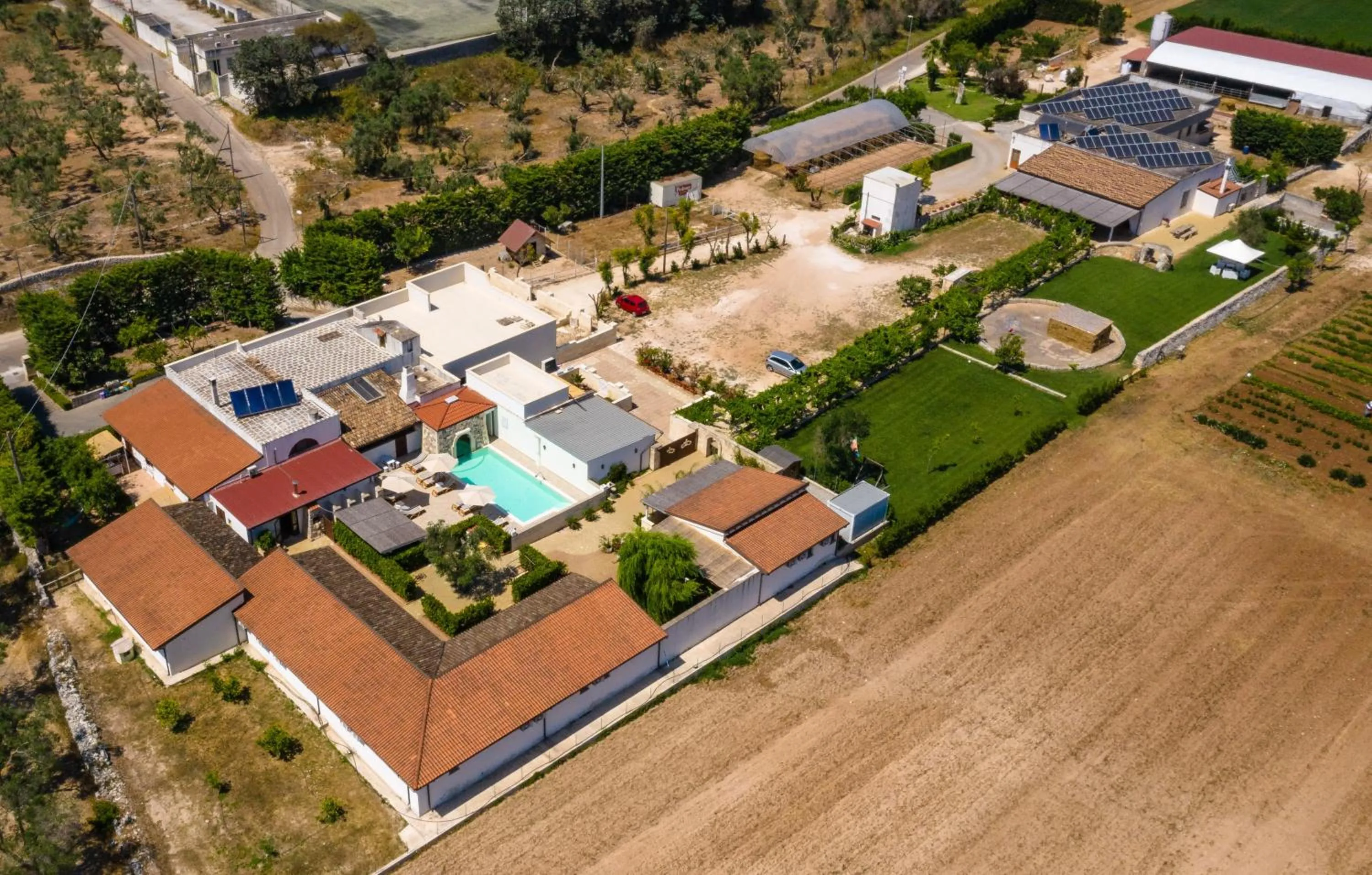 Bird's eye view in Agriturismo Il Megalite